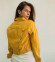 Джинсовая куртка #2025, жёлтый - фото 1