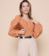 Блузка #8889, цвет оранжевый - фото 1