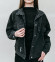 Джинсовая куртка #5865, чёрный - фото 1