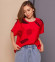 Блузка #КТ9915, красный - фото 1