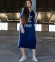 Платье #КТ6001, синий - фото 1