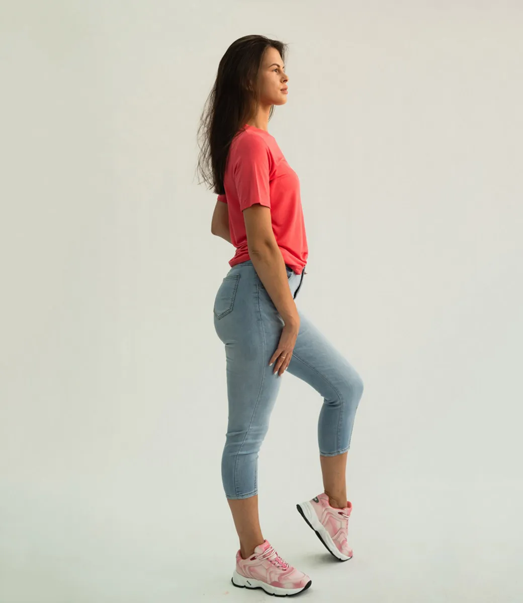 Футболка #002, малиновый - фото 2
