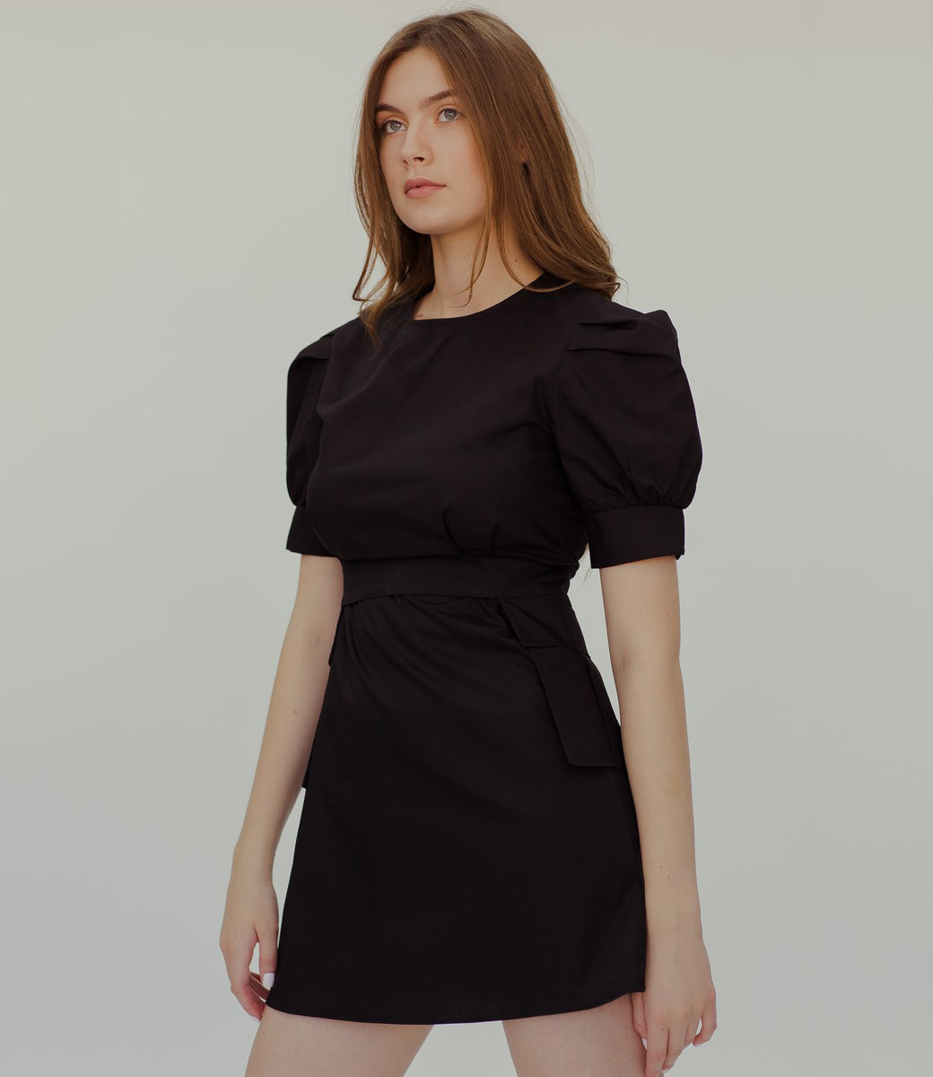 Платье #8816*, черный - фото 3