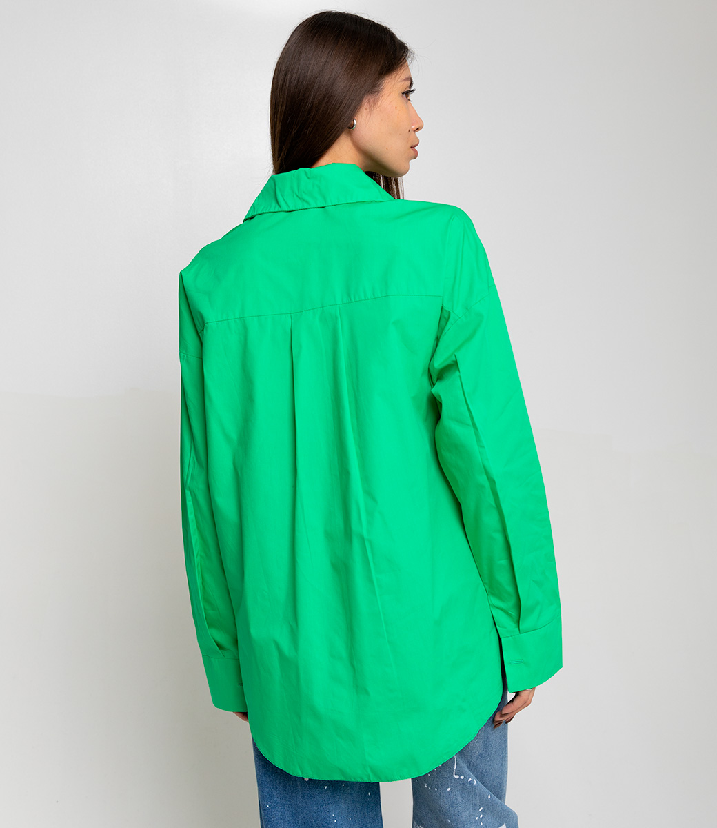 Рубашка #БШ1501, светло-зеленый - фото 3