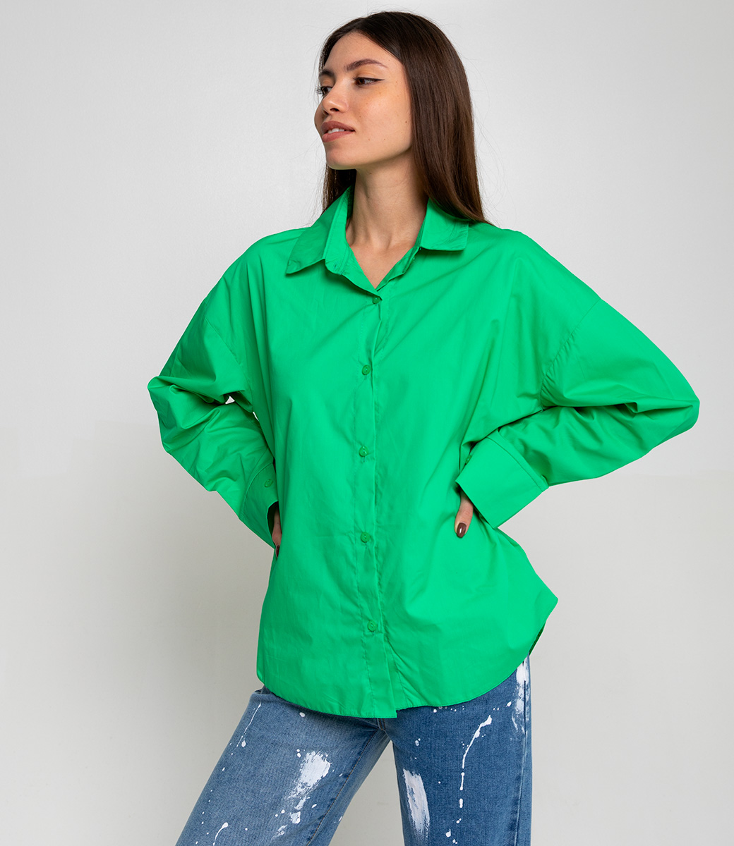 Рубашка #БШ1501, светло-зеленый - фото 4