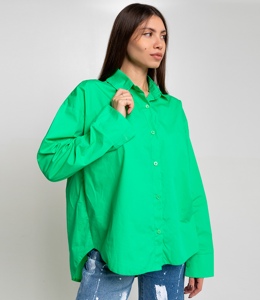 Рубашка #БШ1501, светло-зеленый - фото 5