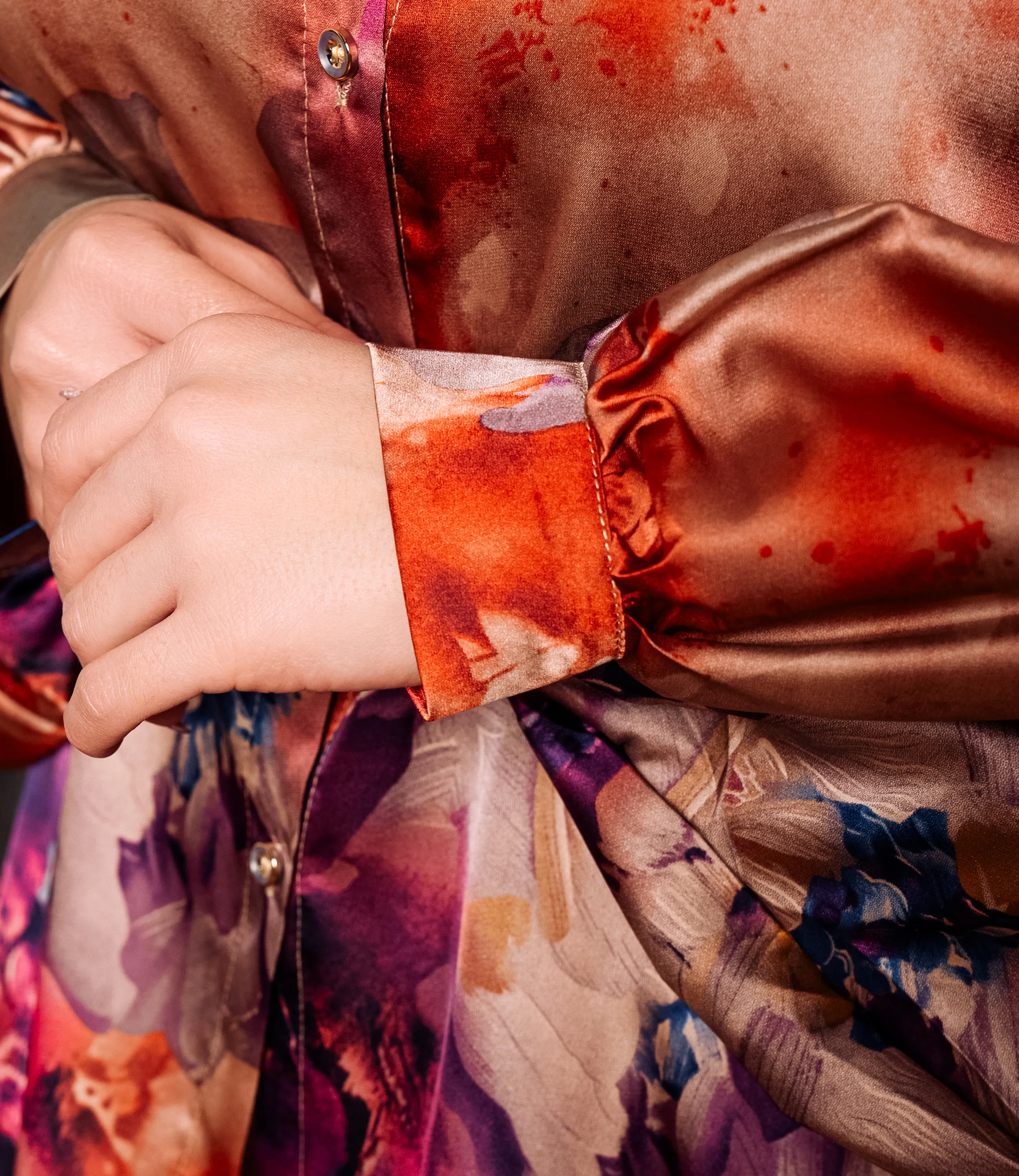 Блуза #КТ1936 (2)-4, мультиколор - фото 5