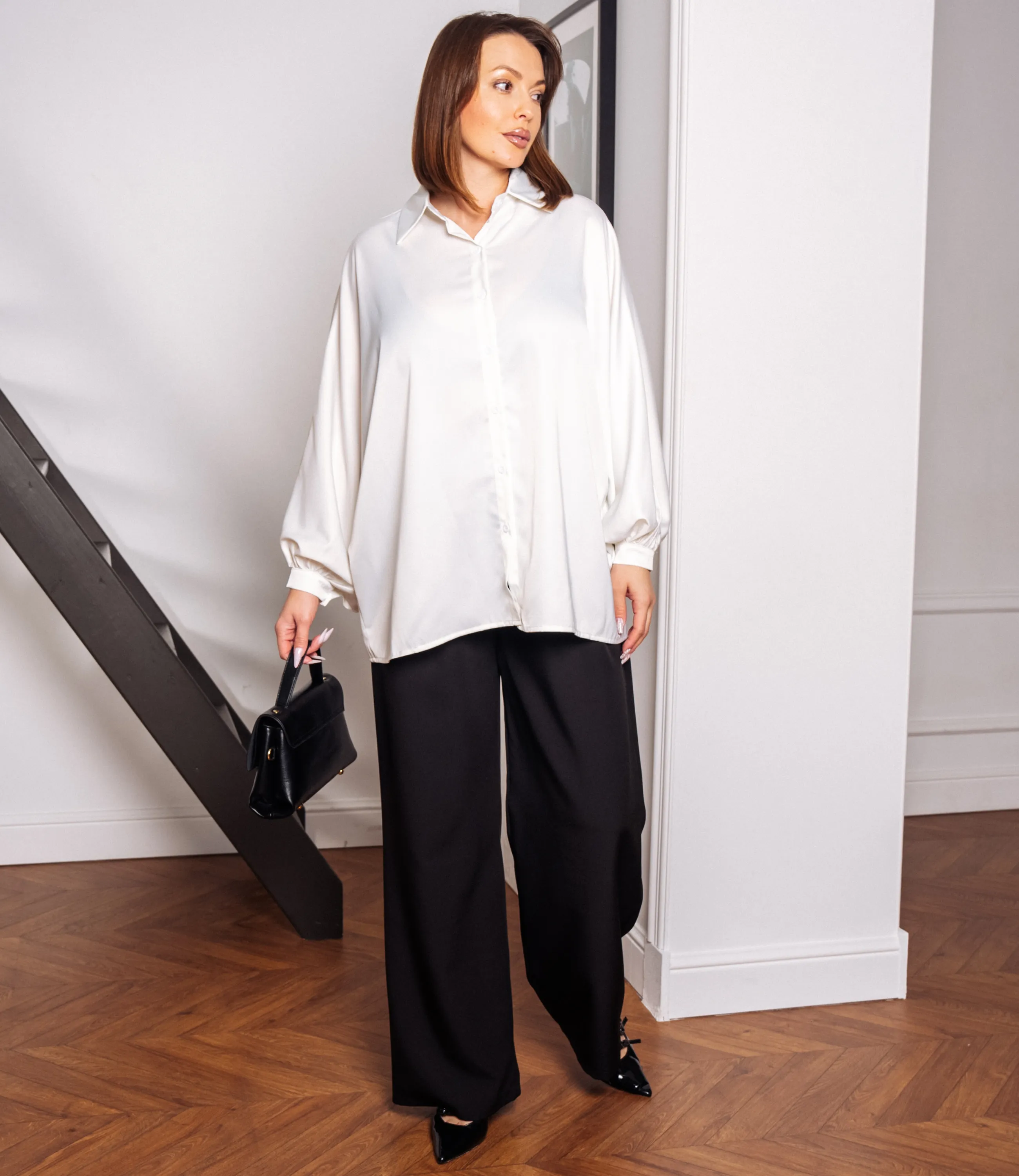 Блуза #КТ3388 (1), молочный - фото 4