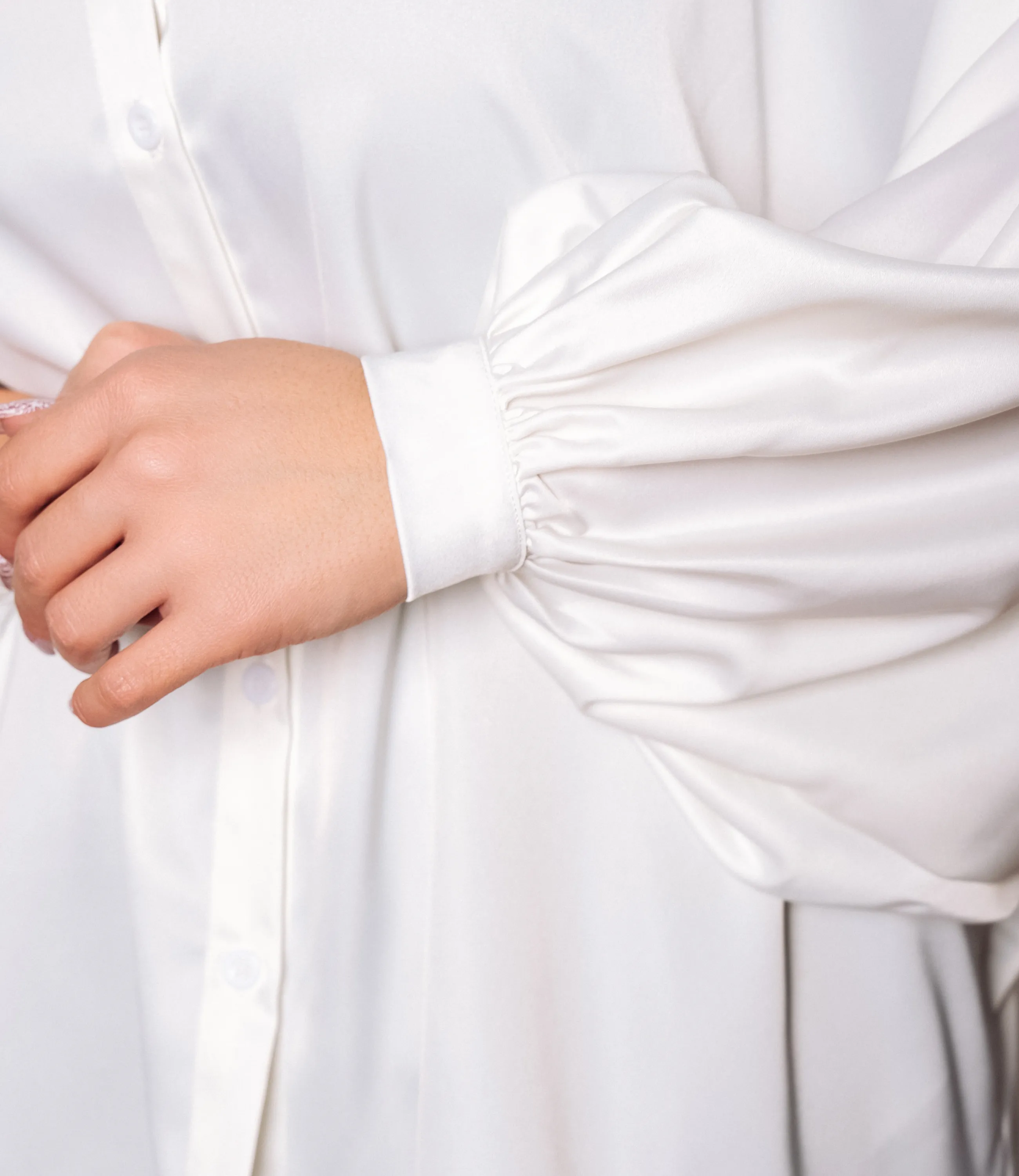 Блуза #КТ3388 (1), молочный - фото 5