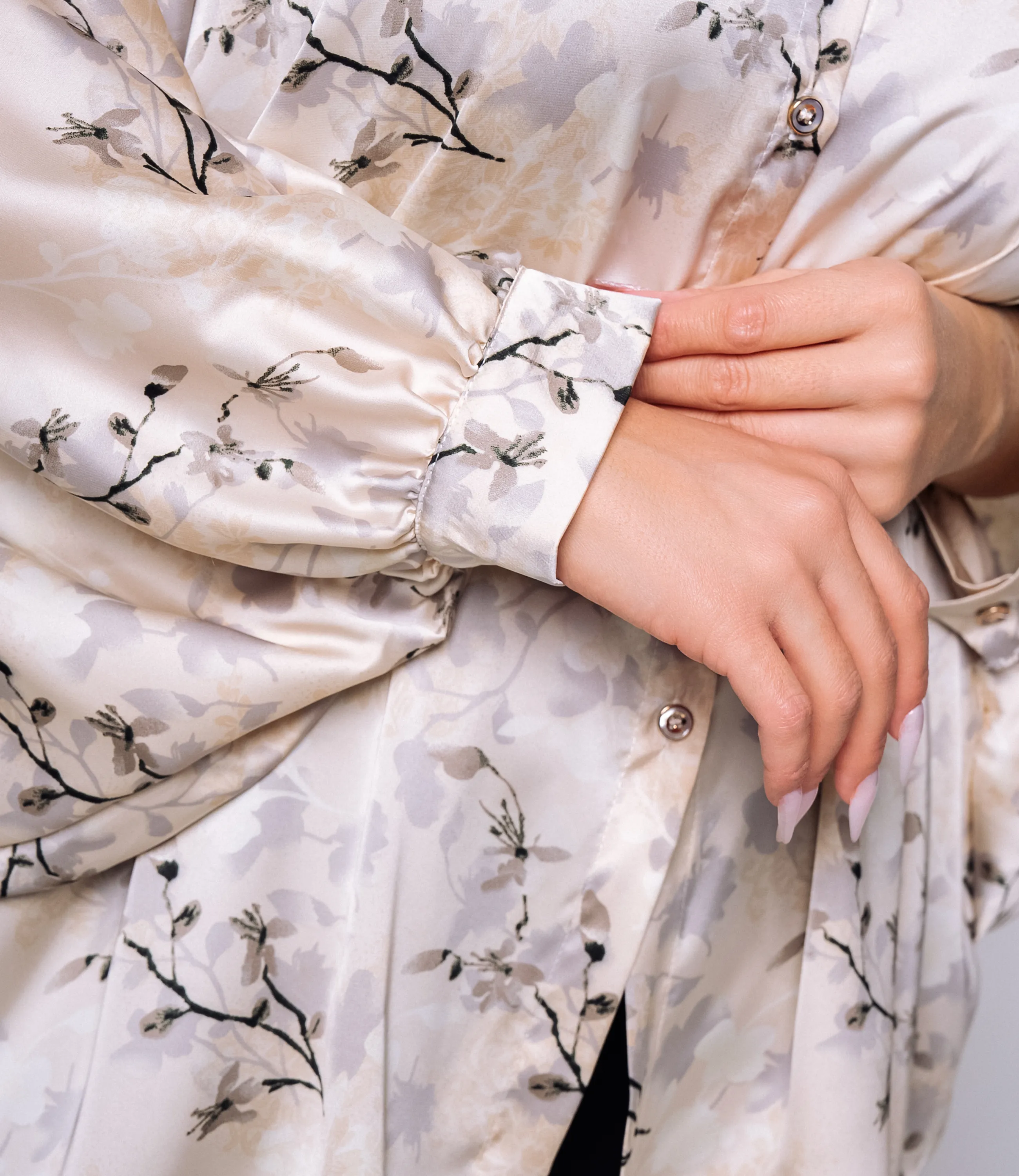 Блуза #КТ1936 (2)-3, светло-бежевый - фото 5