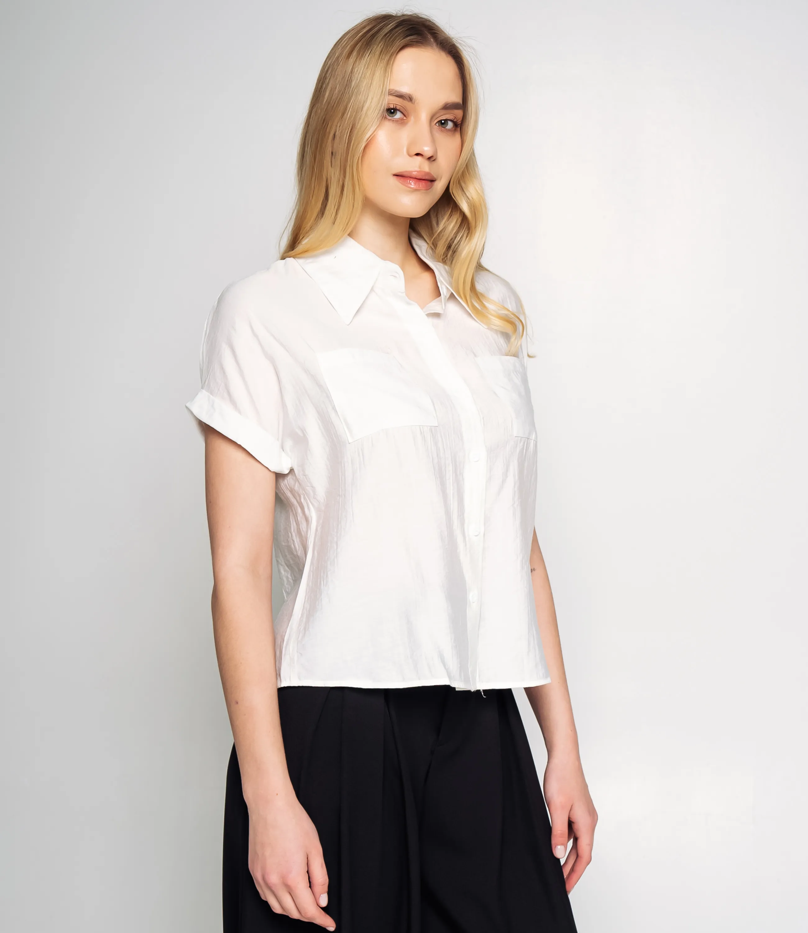 Рубашка #КТ807 (5), белый - фото 2