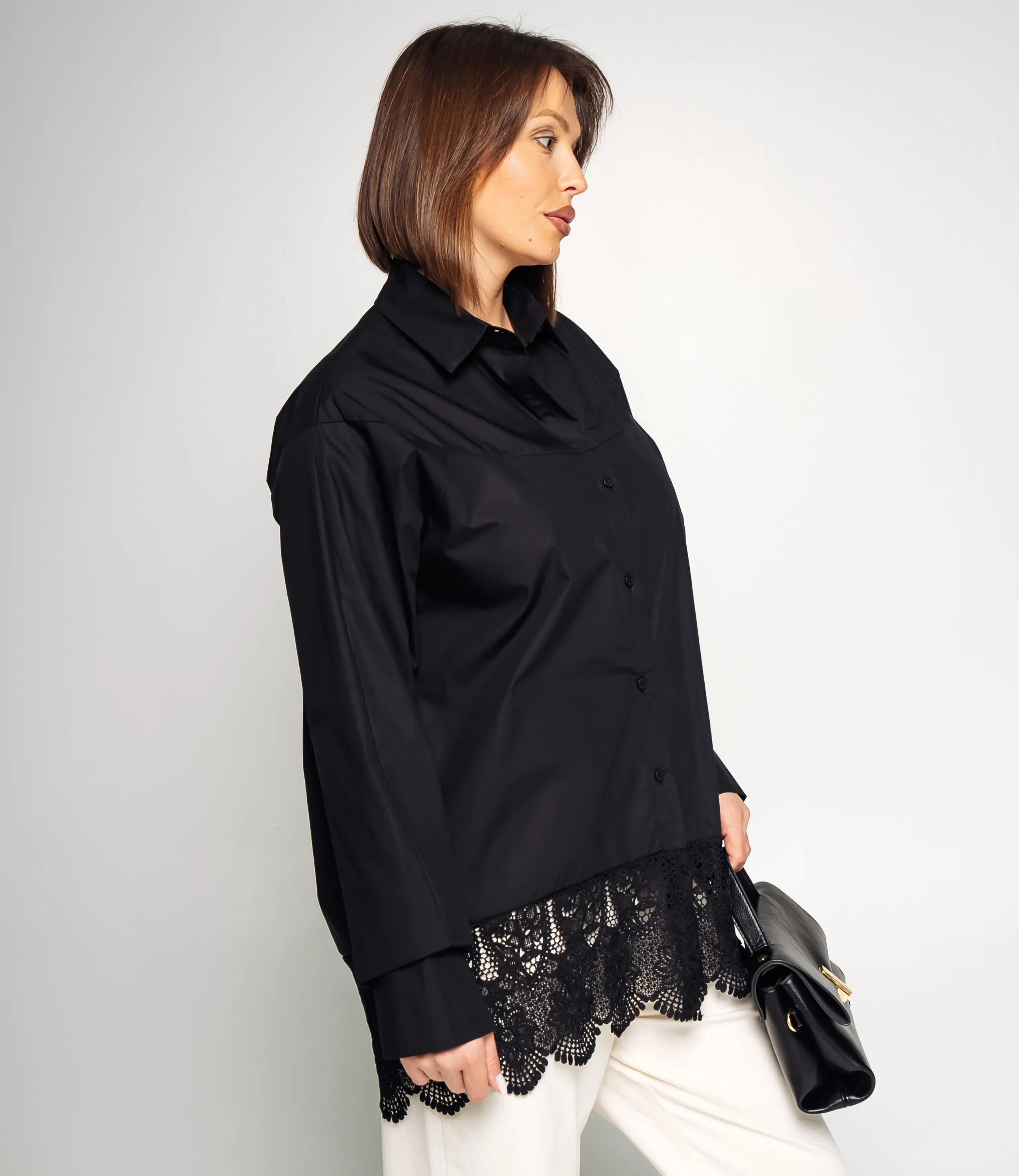 Рубашка #КТ6808 (2), чёрный - фото 2