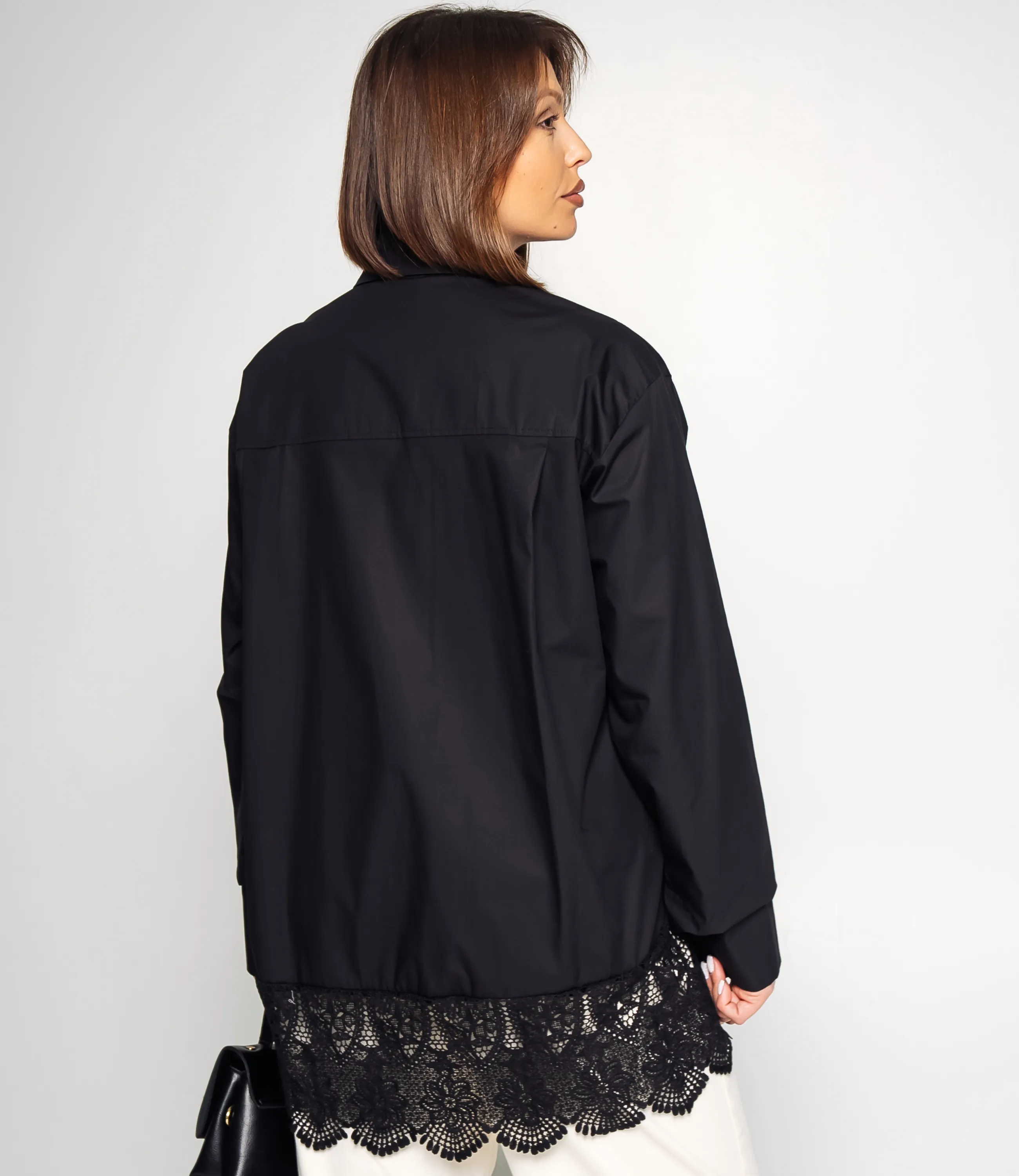 Рубашка #КТ6808 (2), чёрный - фото 3