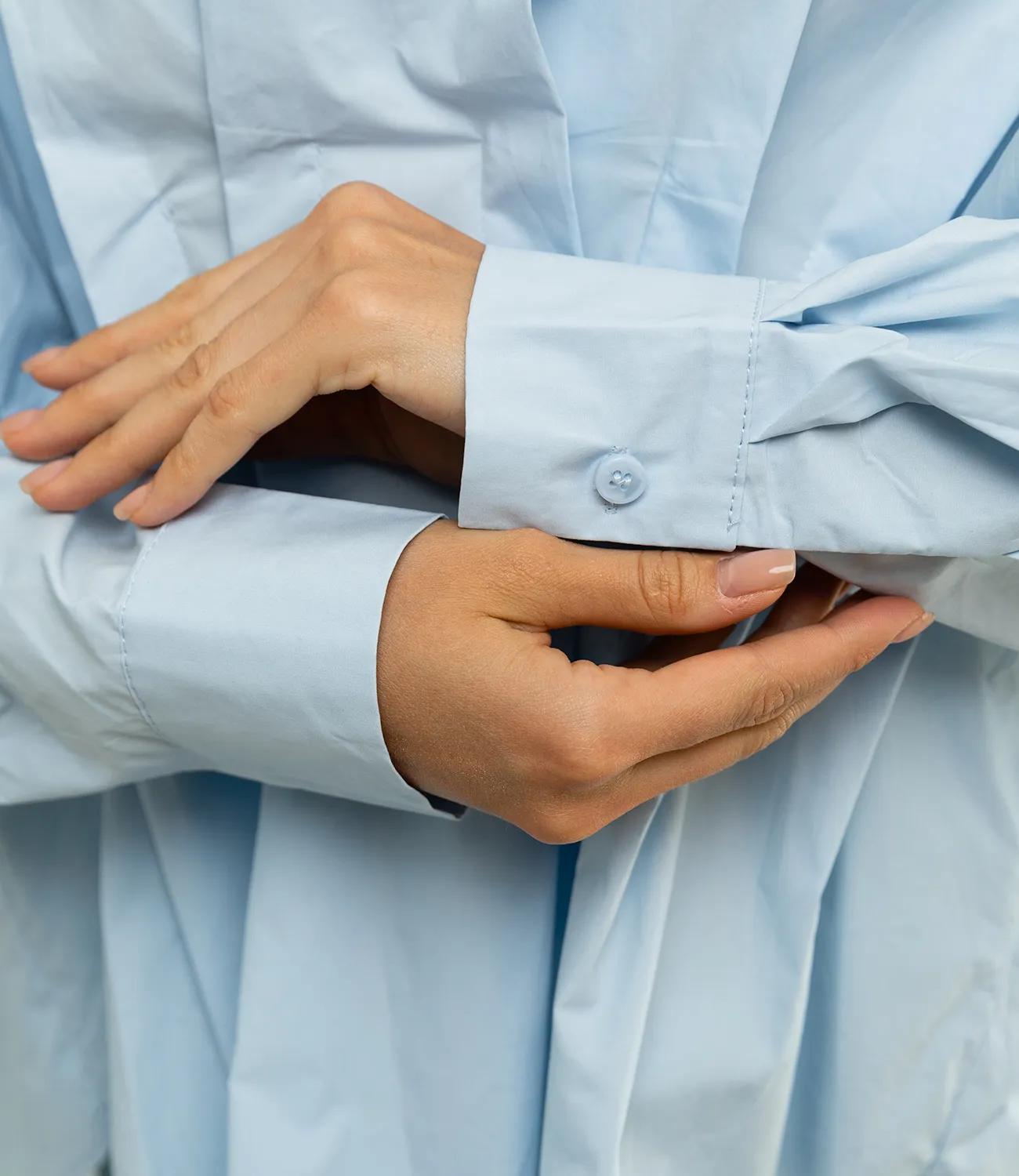 Блуза #КТ6003 (3), голубой - фото 5