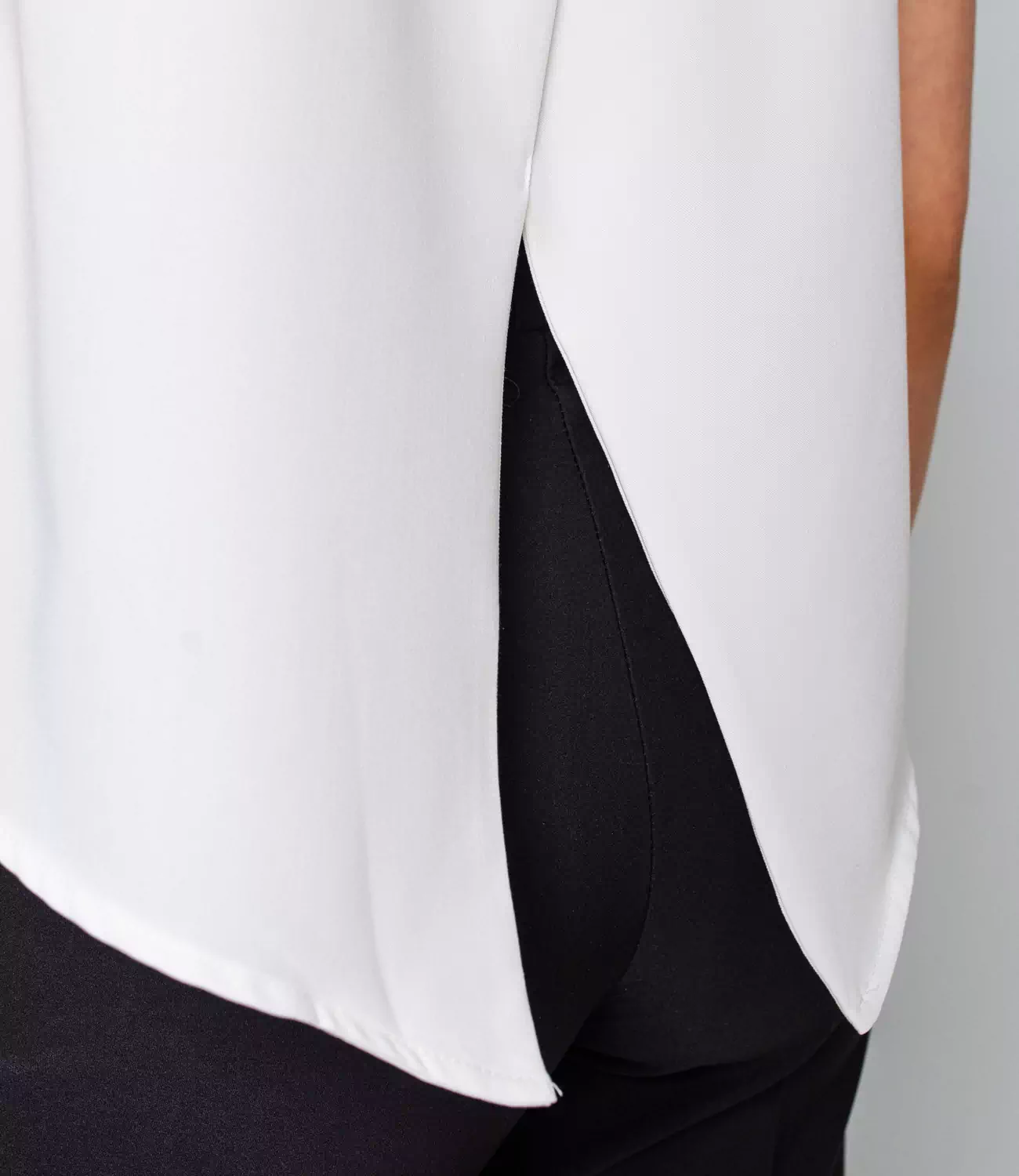 Блуза #КТ2252, белый - фото 4