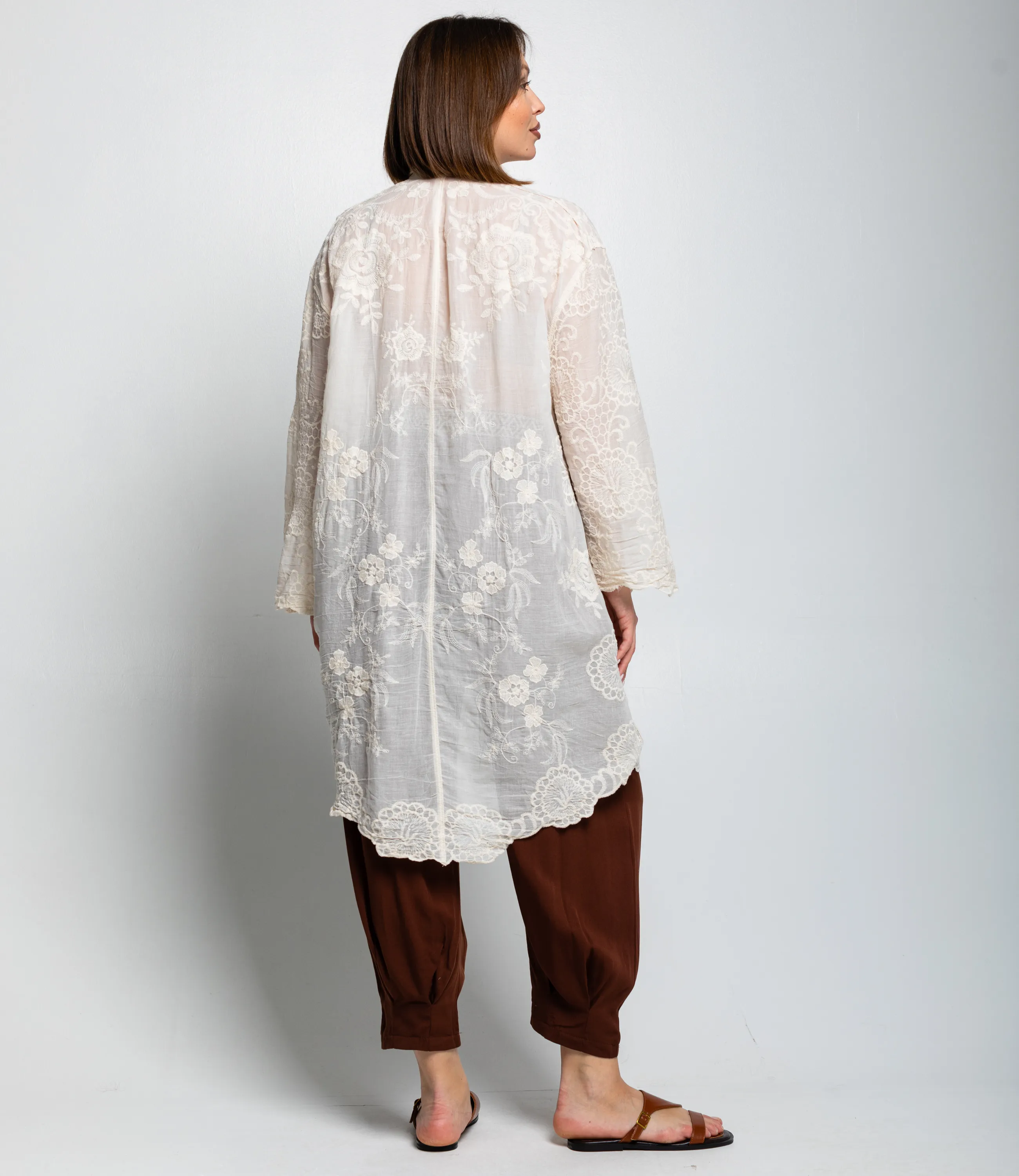 Рубашка #КТ702 (4), светло-бежевый - фото 4