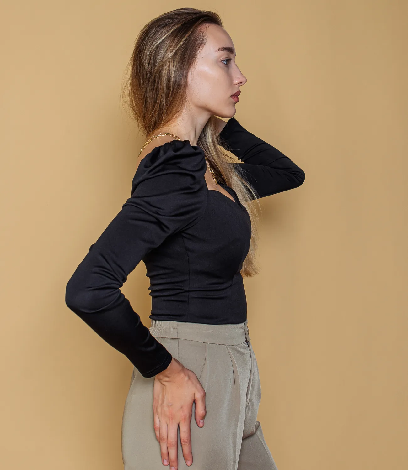 Кофта #КТ39 (5), чёрный - фото 4