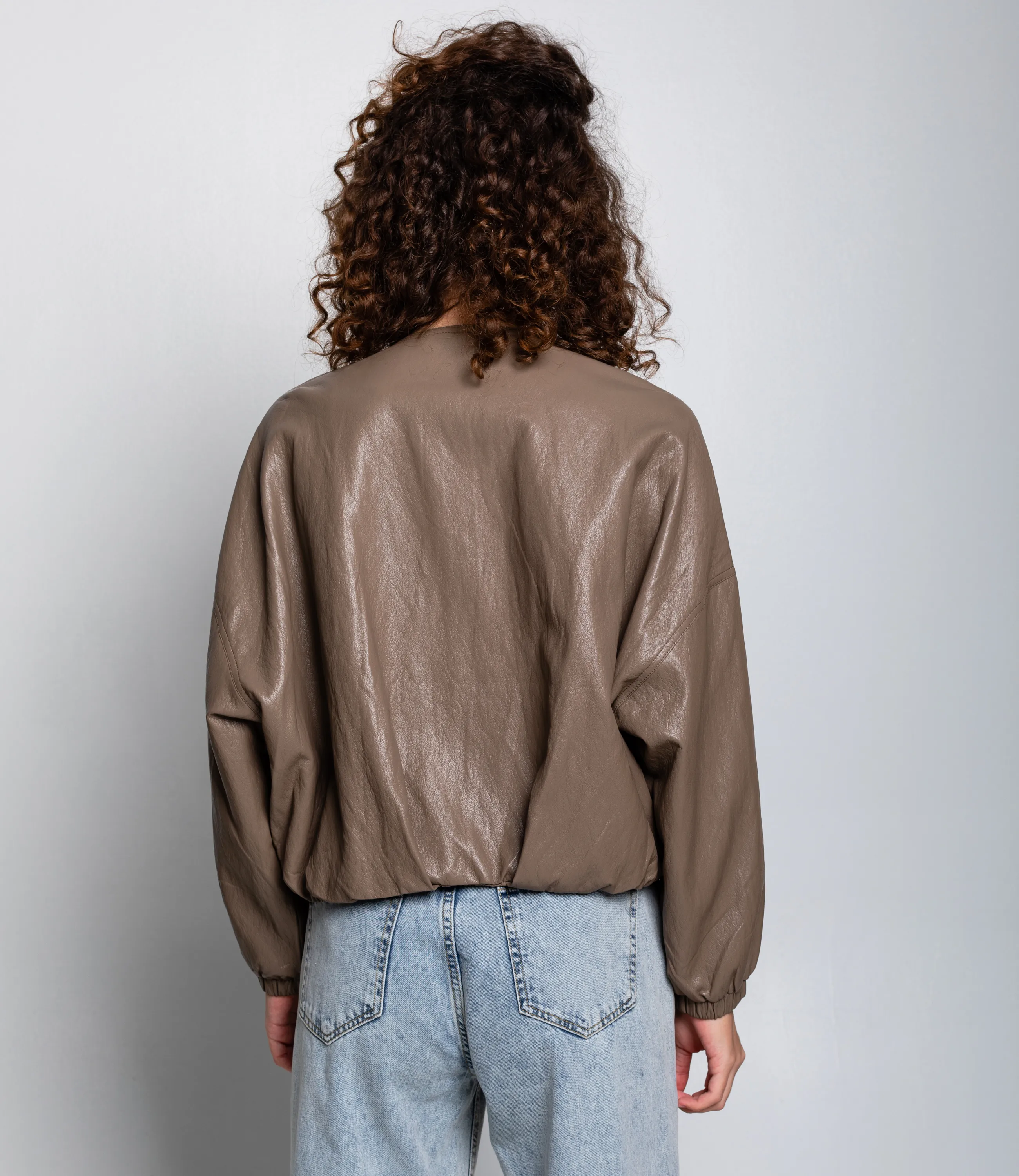 Бомбер #КТ619037, капучино - фото 3