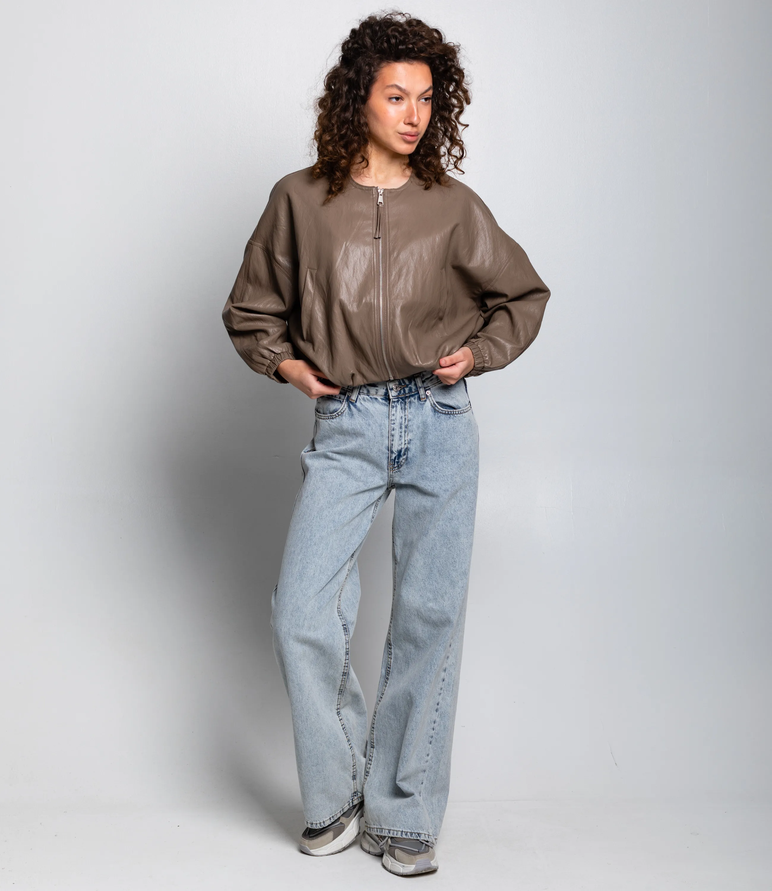 Бомбер #КТ619037, капучино - фото 4