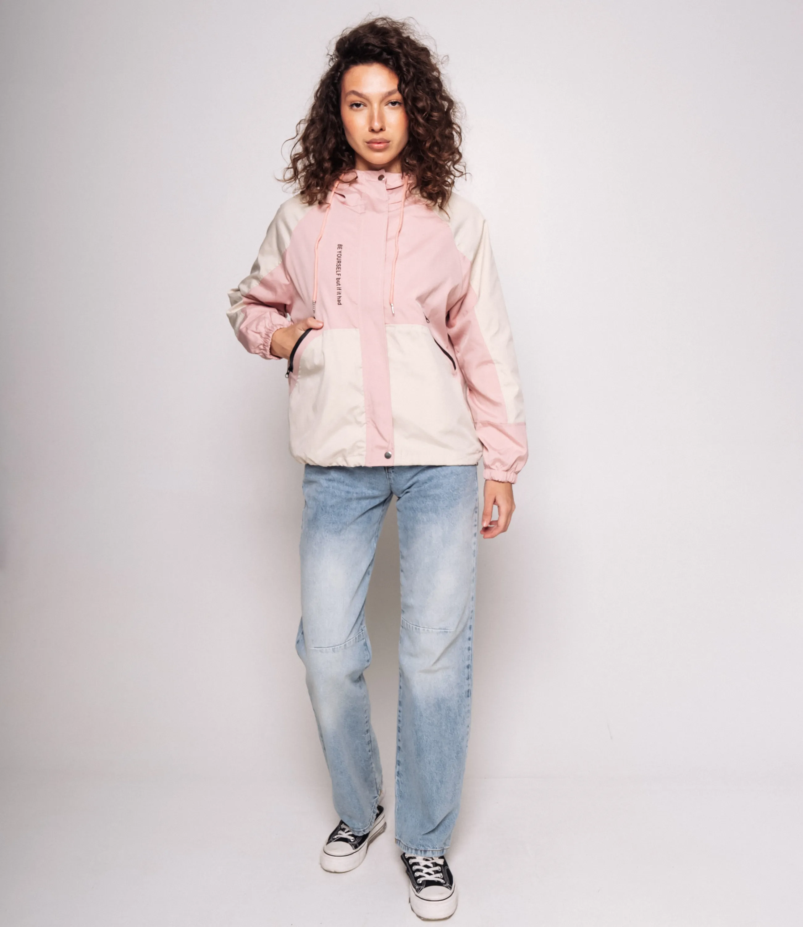 Ветровка #КТ6208 (2), пудровый - фото 4