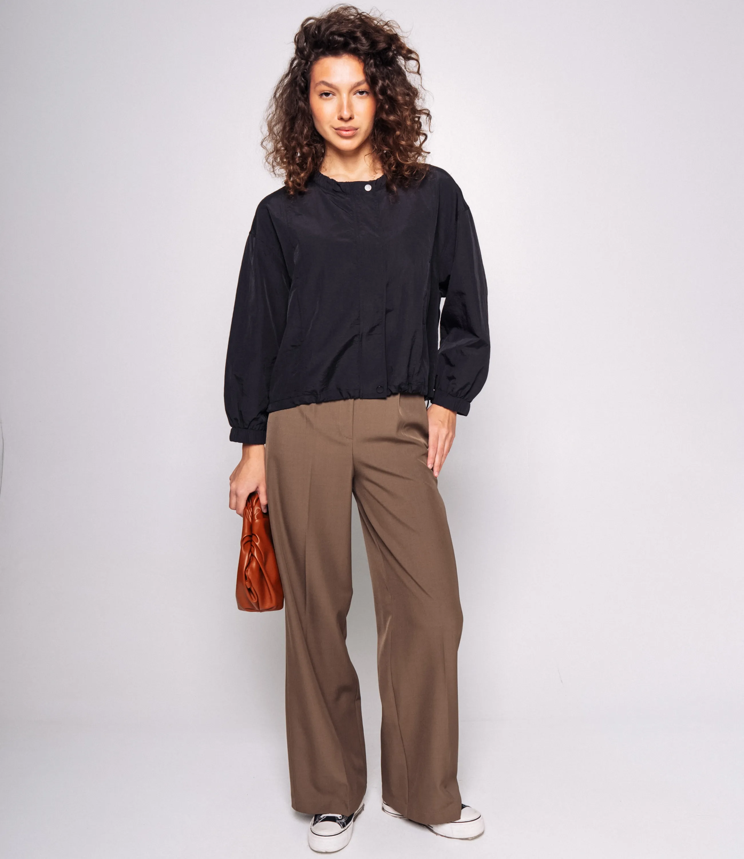 Бомбер #КТ2516 (7), чёрный - фото 4