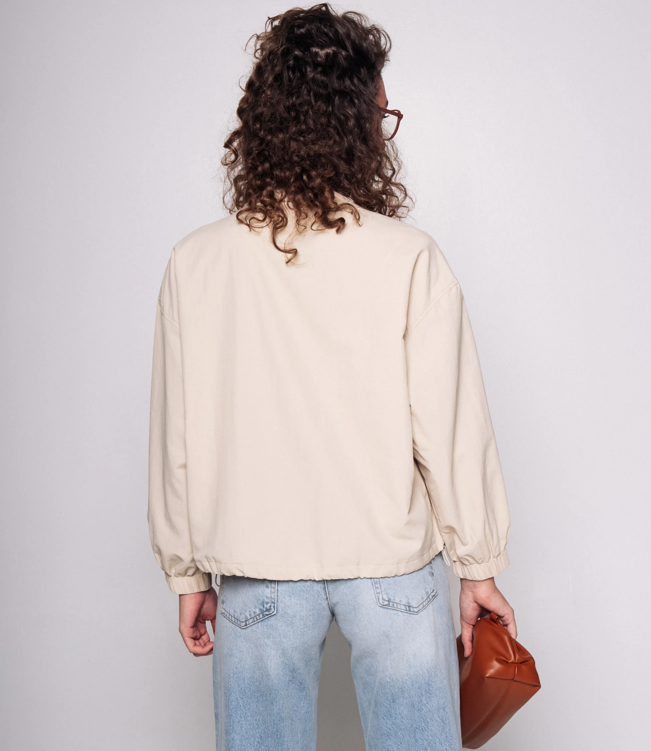 Бомбер #КТ2516 (7), бежевый - фото 3