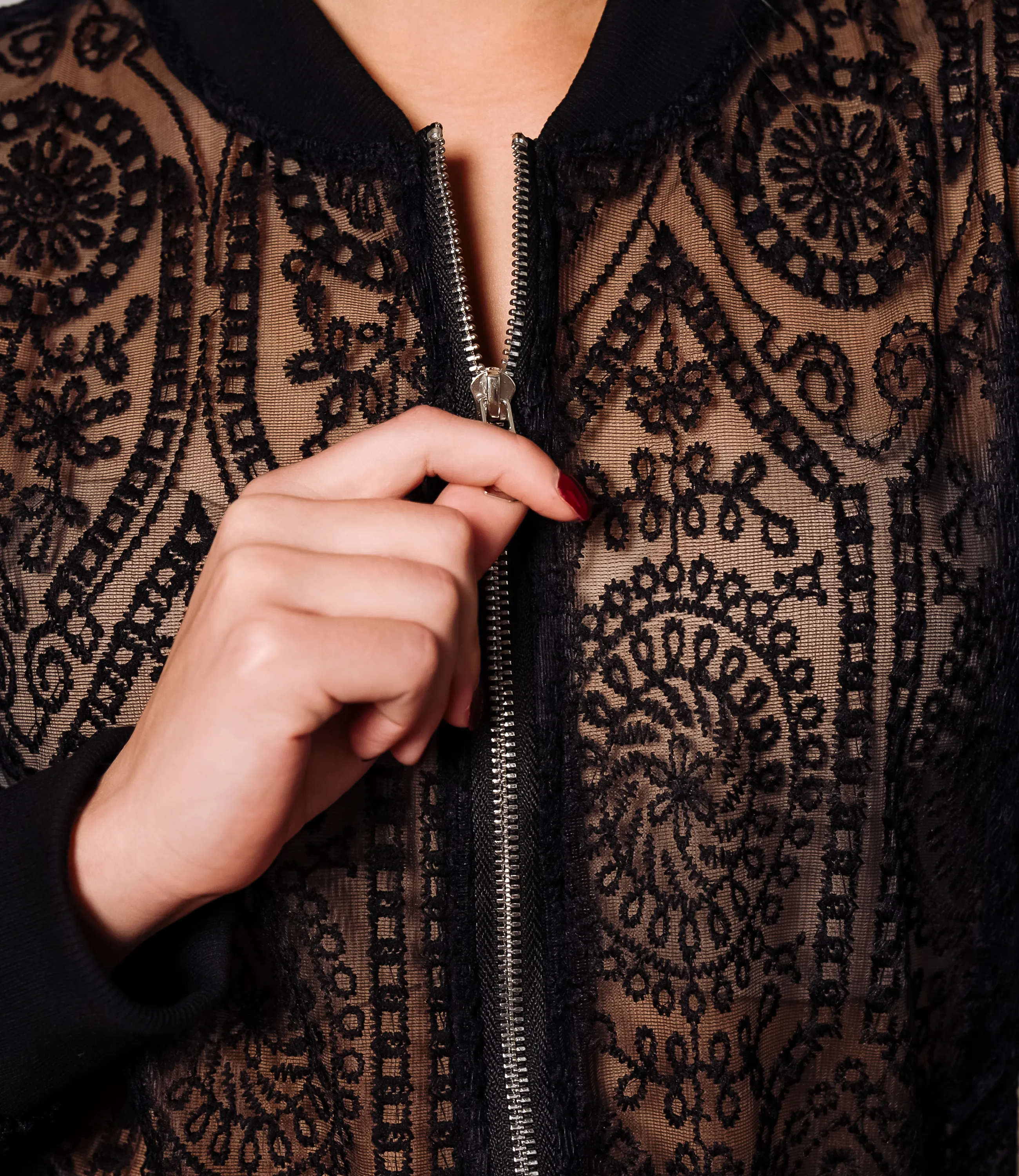 Бомбер #КТ003 (6), чёрный - фото 5