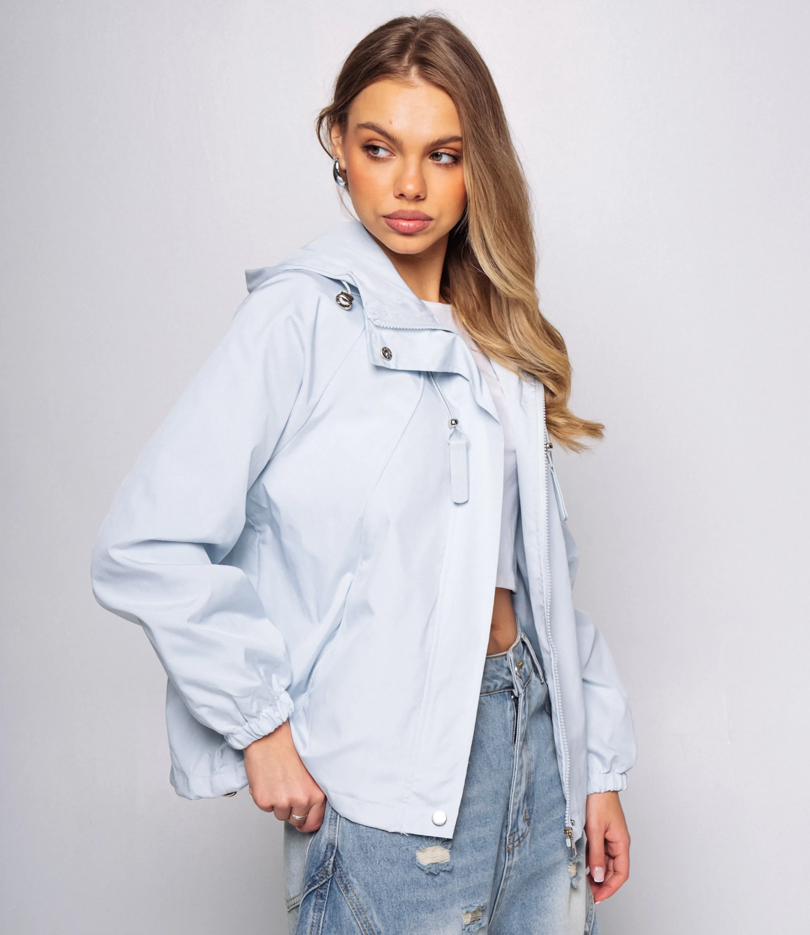 Ветровка #КТ6228 (1), голубой - фото 2