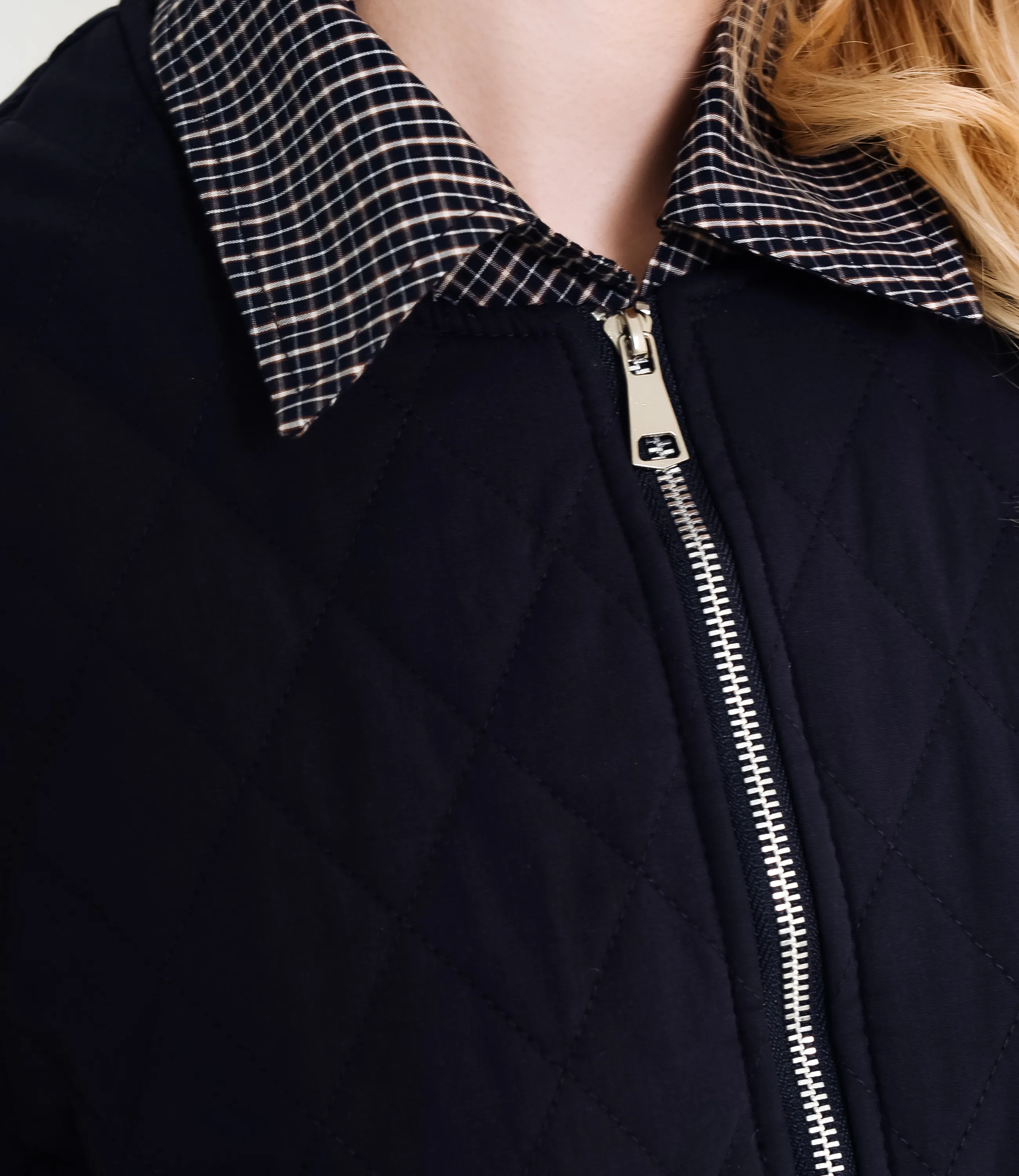 Куртка #КТ66199, тёмно-синий - фото 5