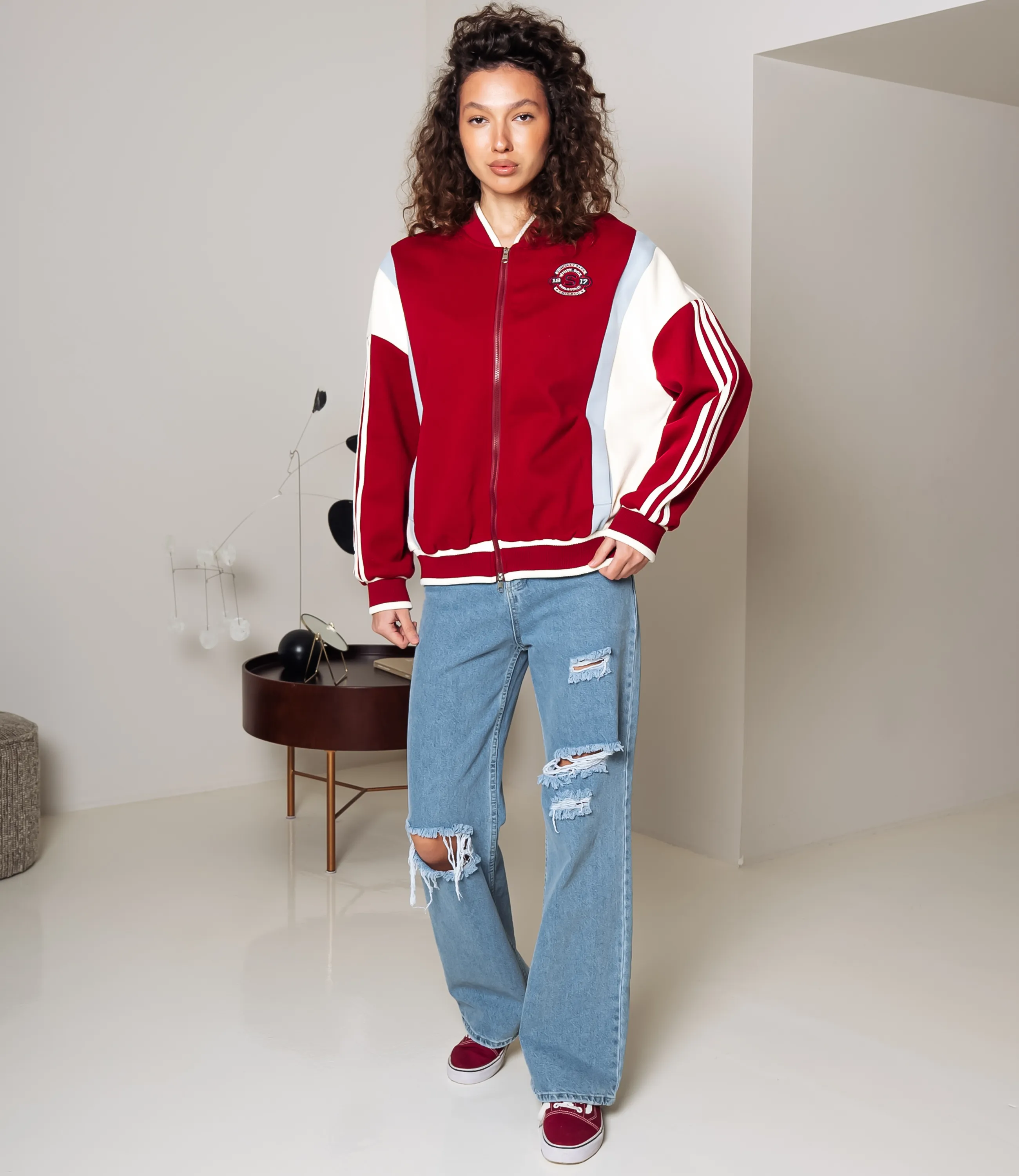 Бомбер #КТ2611 (2), красный - фото 4