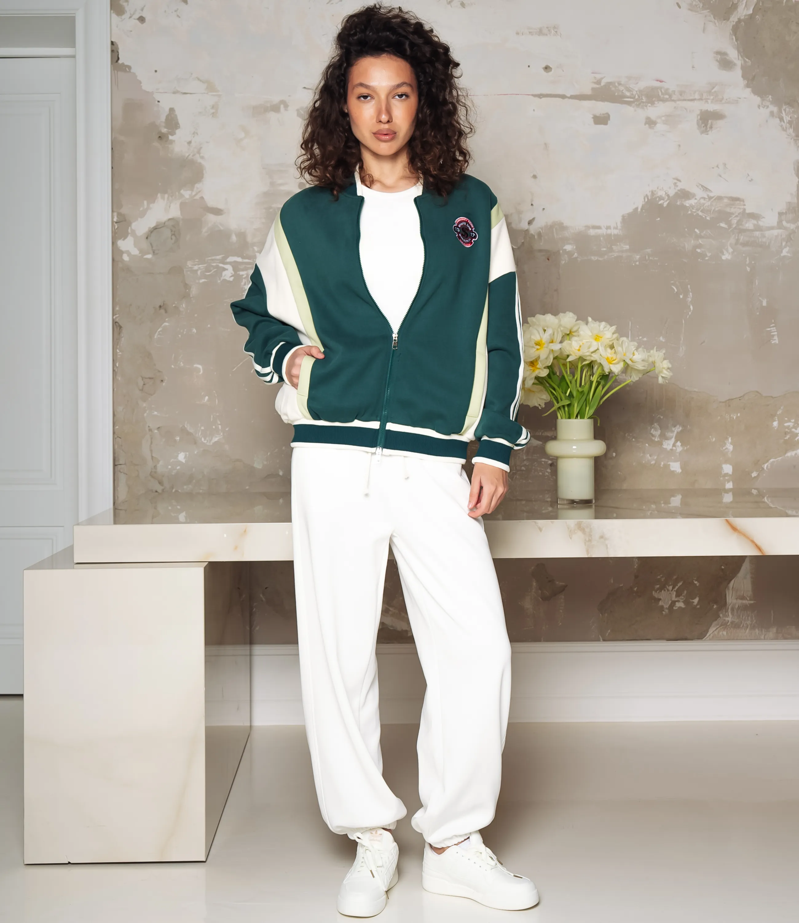 Бомбер #КТ2611 (2), зелёный - фото 4