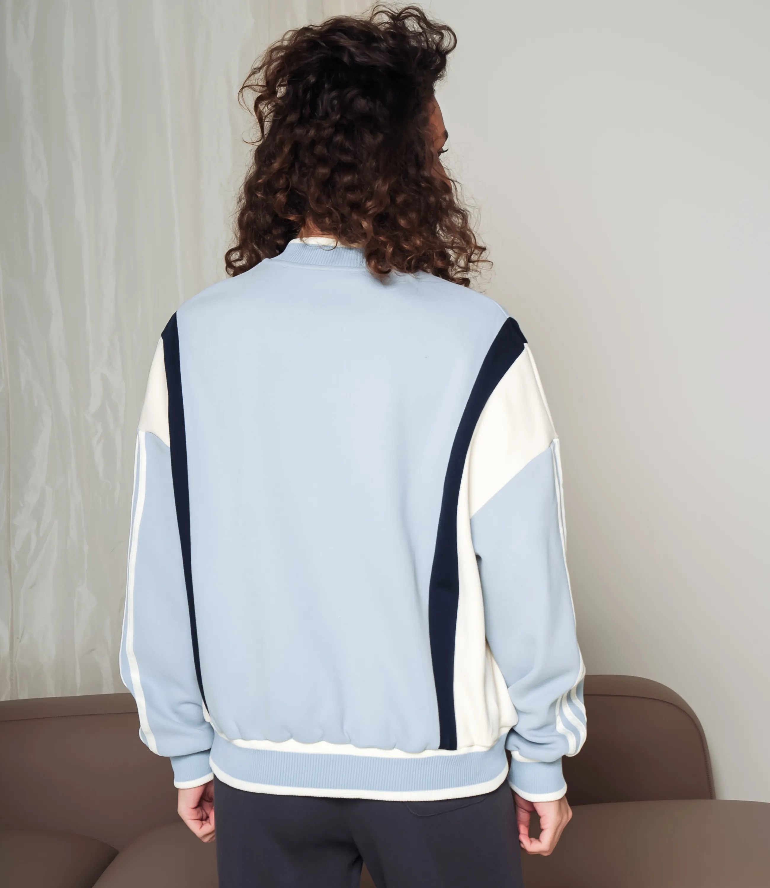 Бомбер #КТ2611 (2), голубой - фото 3