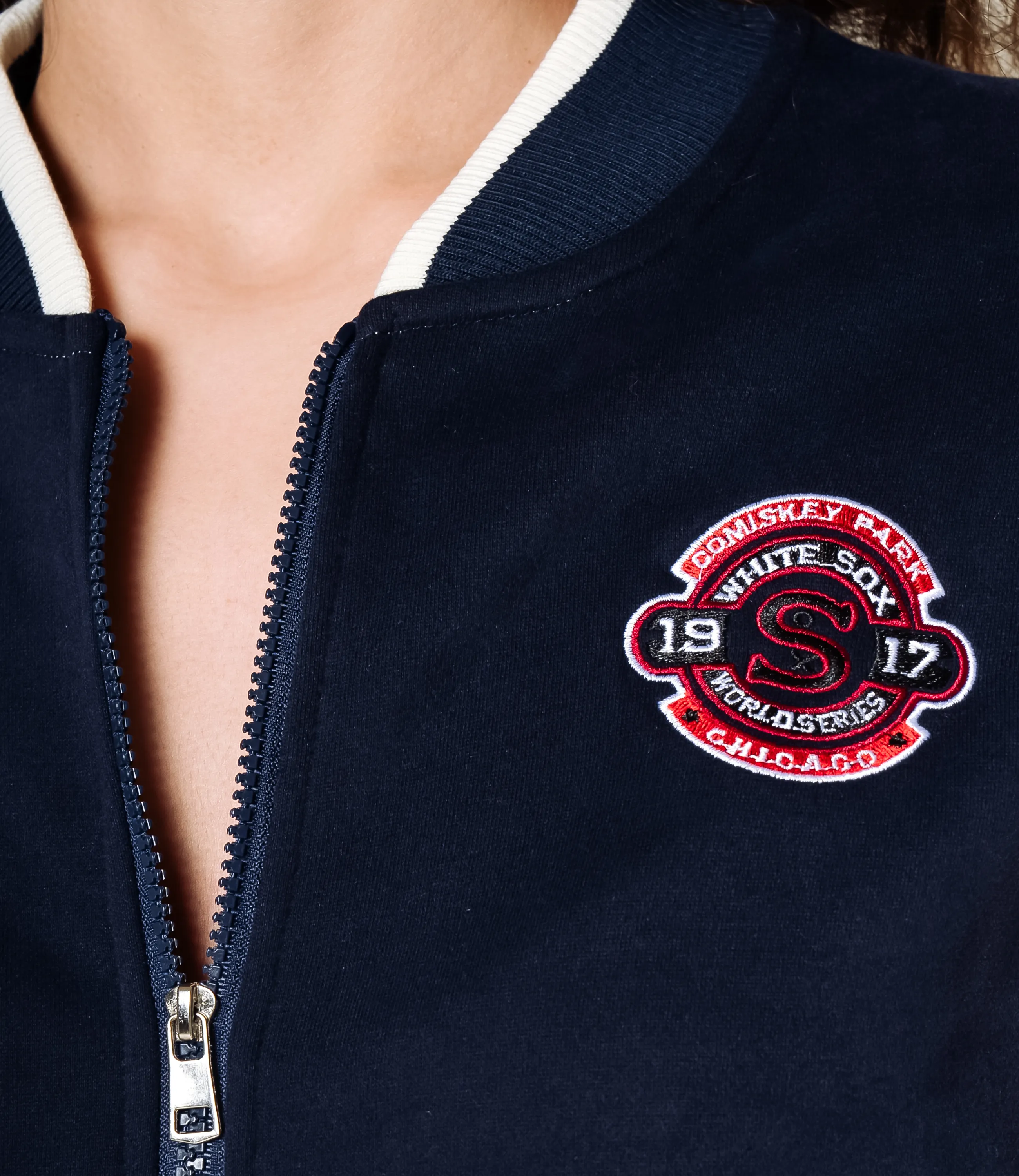 Бомбер #КТ2611 (2), тёмно-синий - фото 5