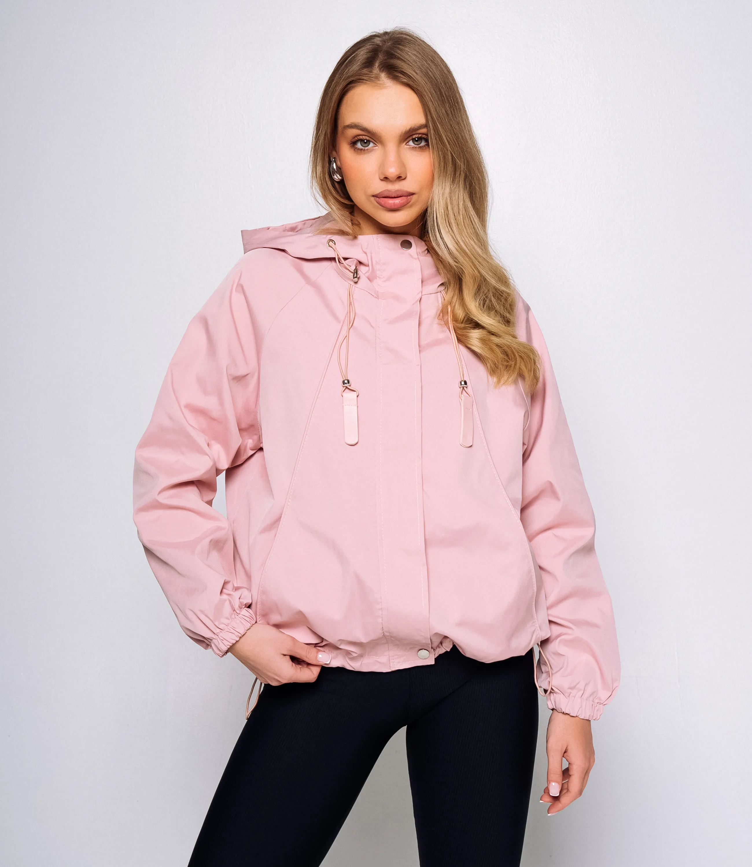 Ветровка #КТ6228 (1), пудровый - фото 1