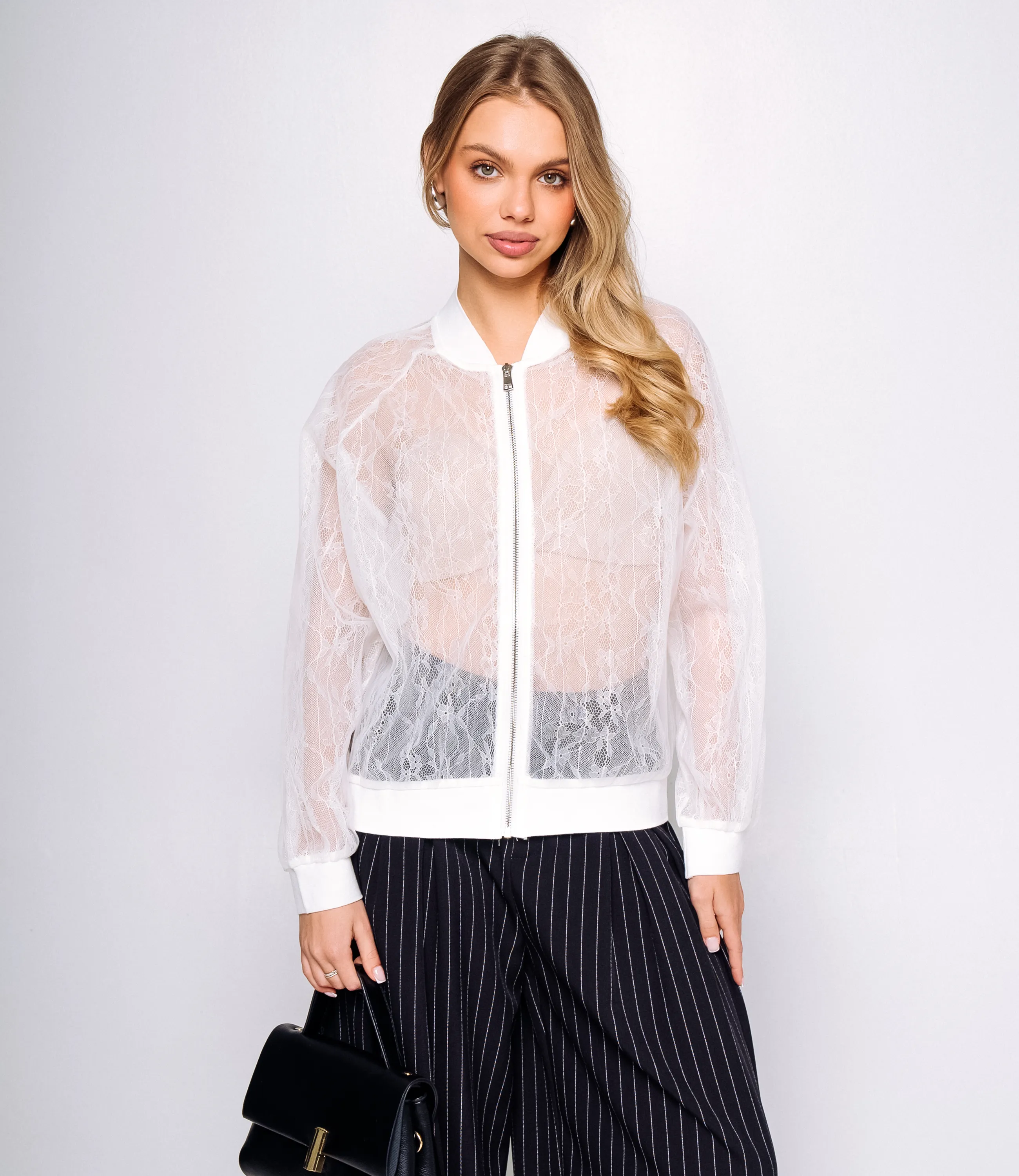 Бомбер #КТ002 (5), белый - фото 1