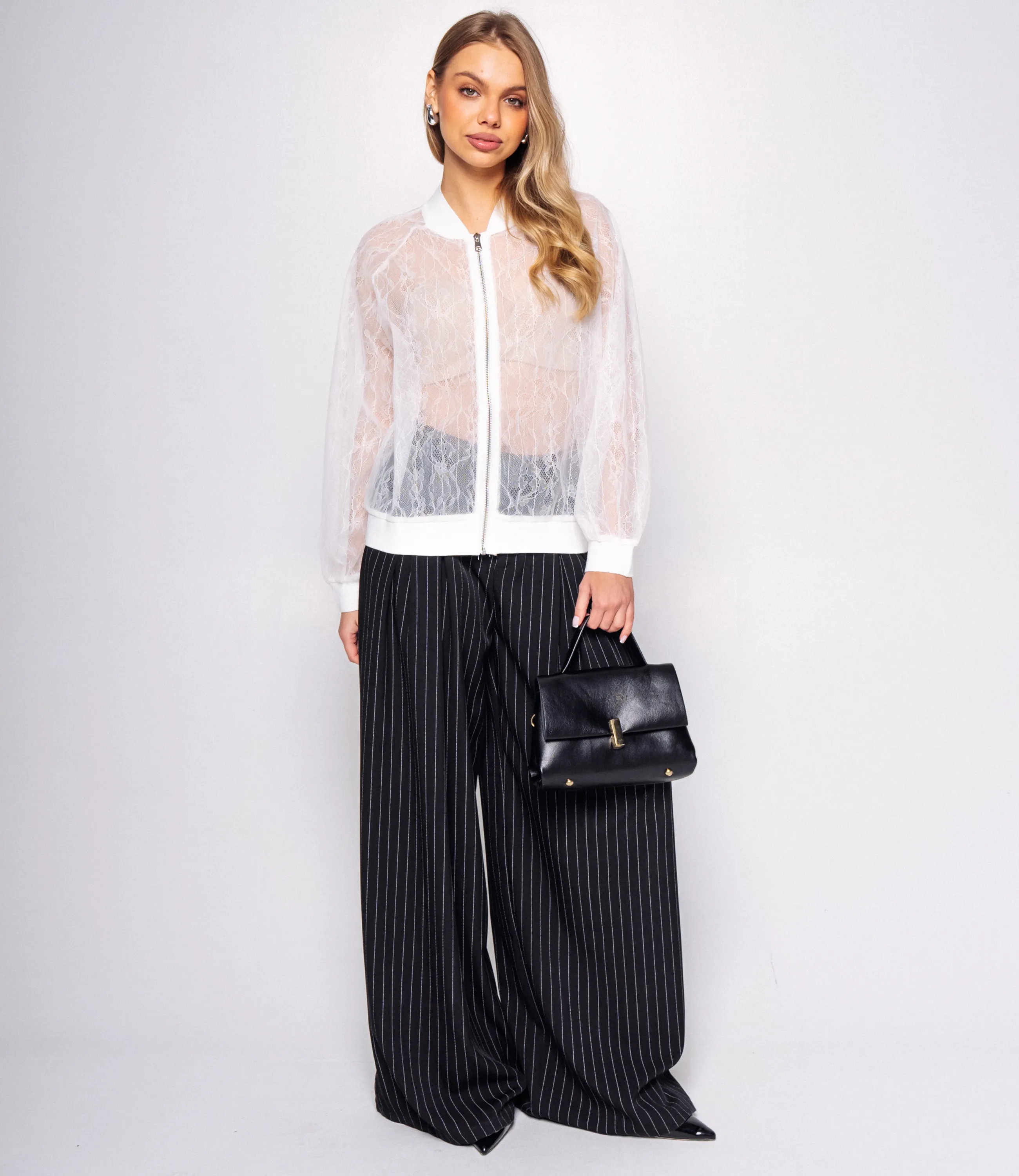 Бомбер #КТ002 (5), белый - фото 4