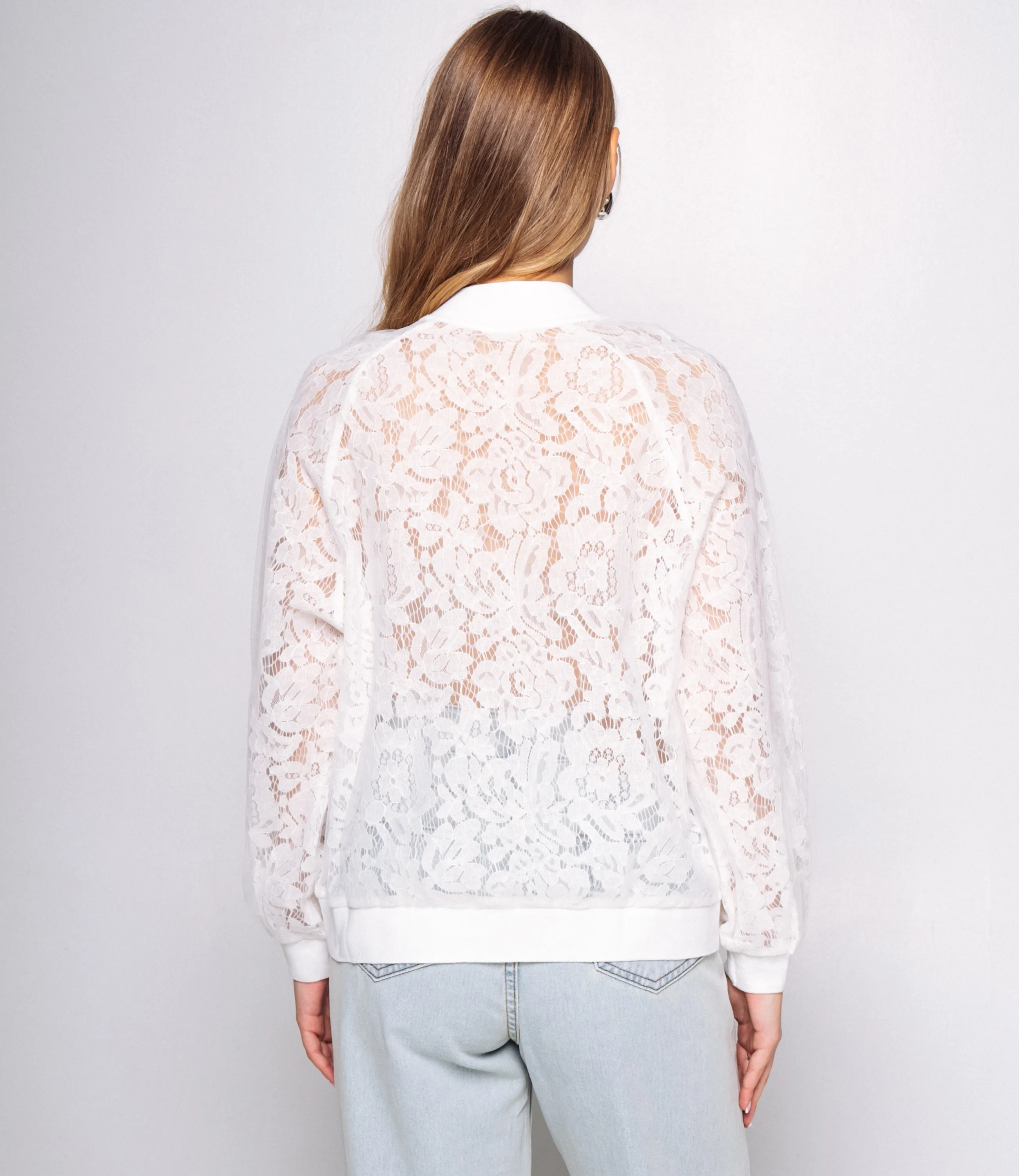 Бомбер #КТ001 (14), белый - фото 3