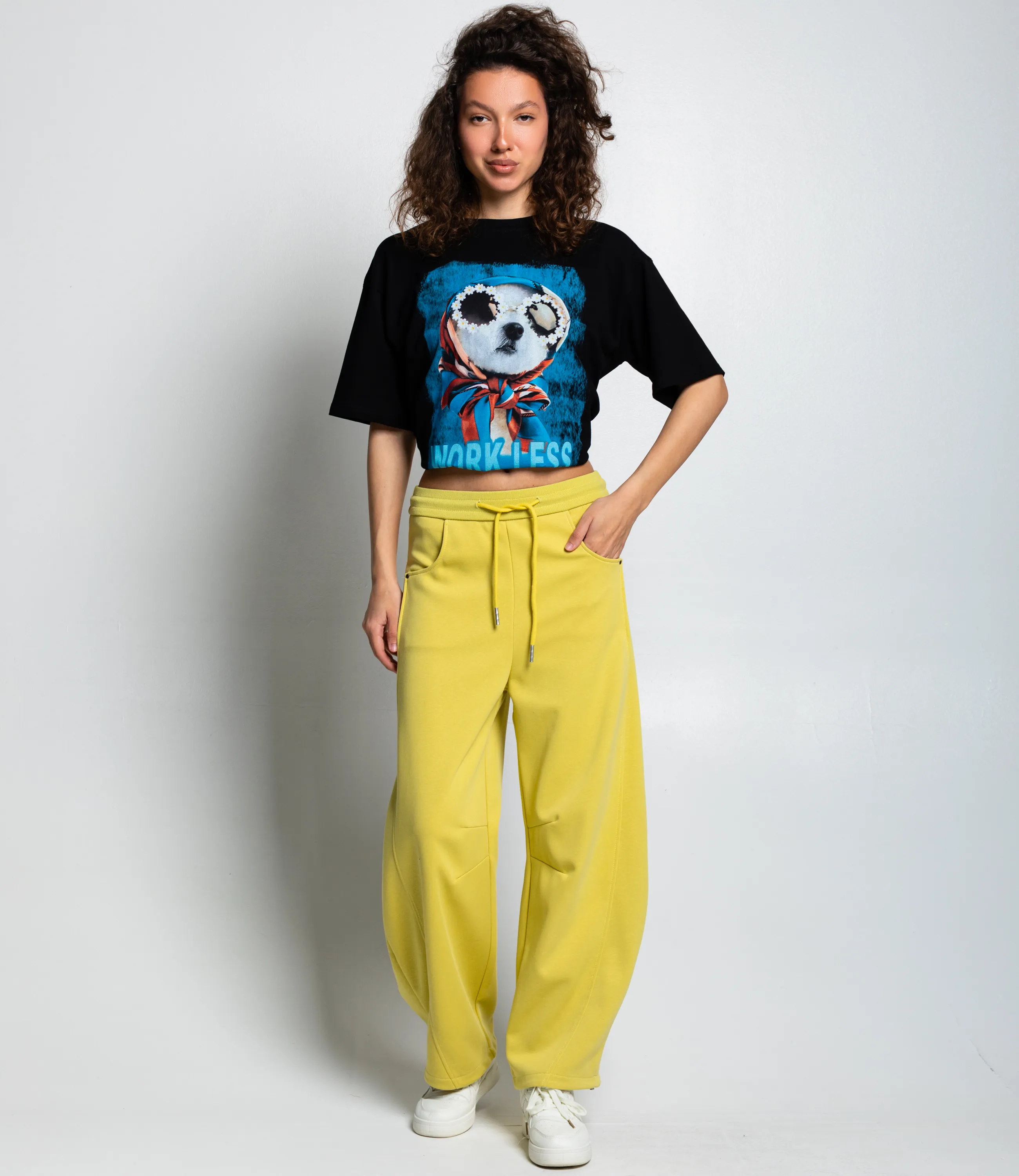 Спортивные брюки #КТ0606, фисташковый - фото 1