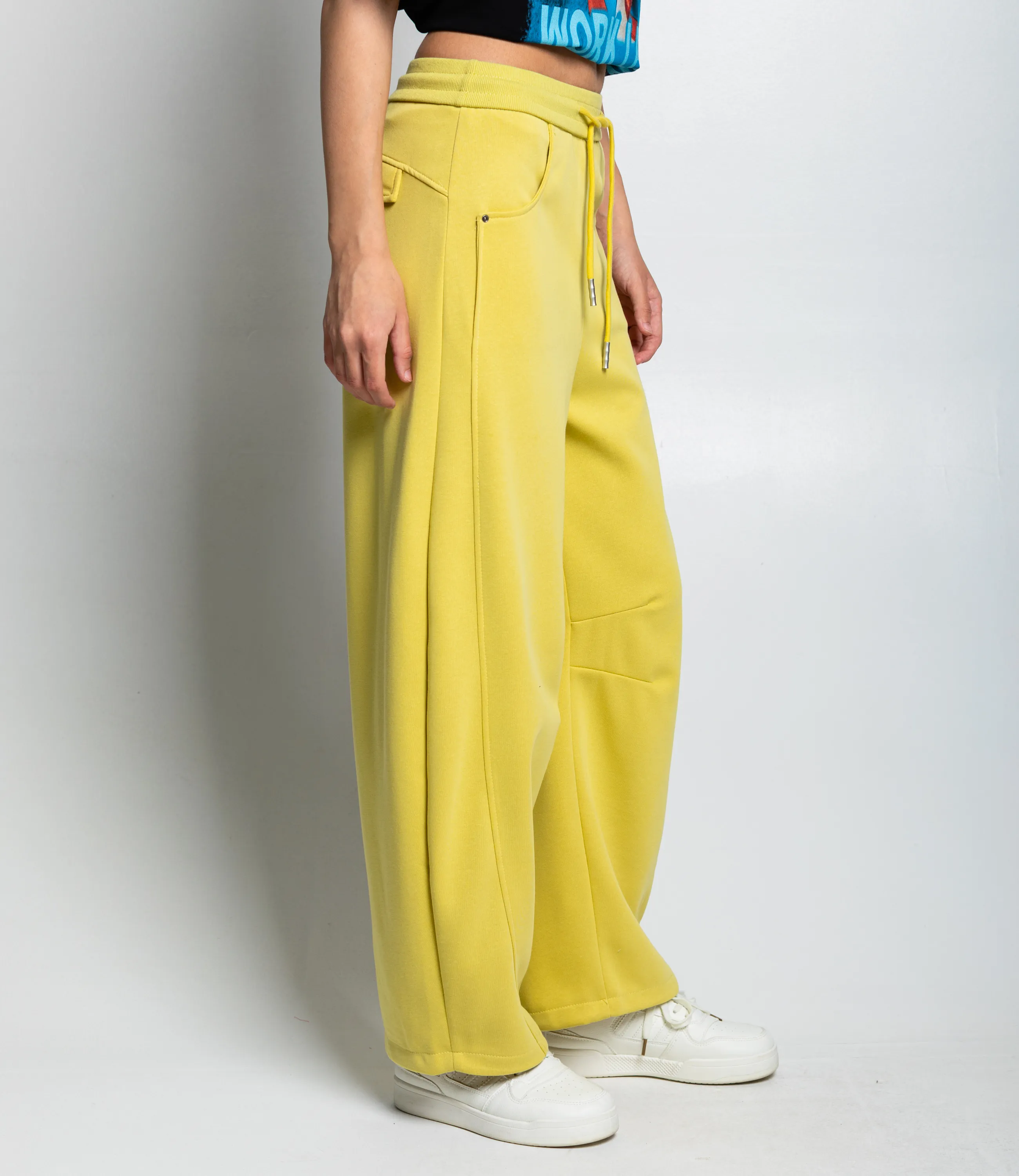 Спортивные брюки #КТ0606, фисташковый - фото 3