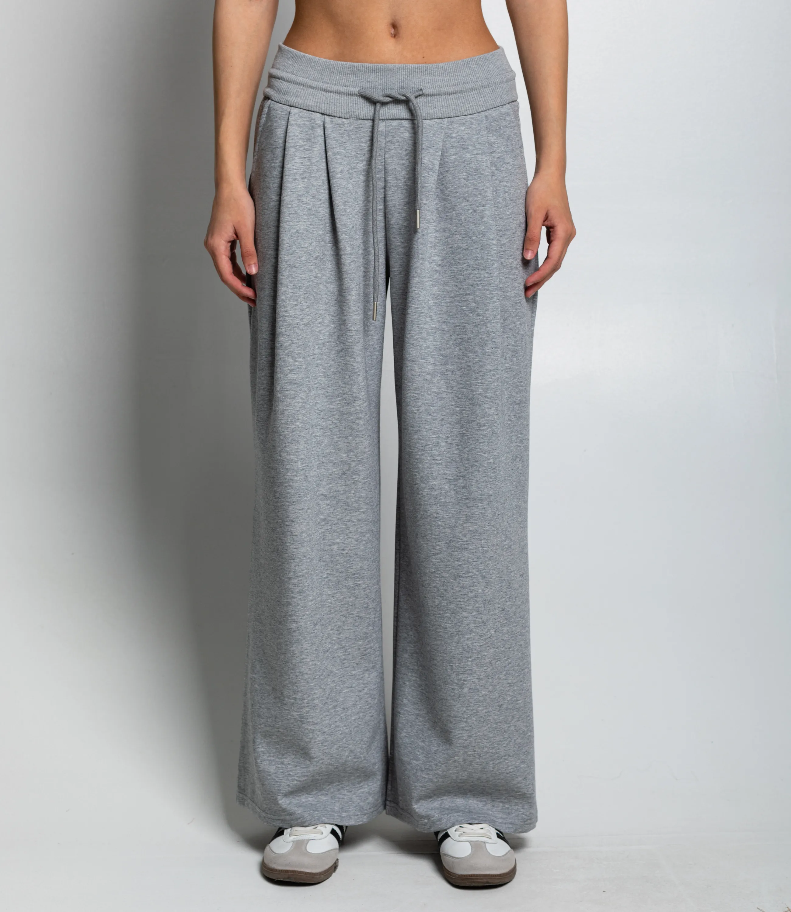 Спортивные брюки #КТ2526 (1), тёмно-серый меланж - фото 2