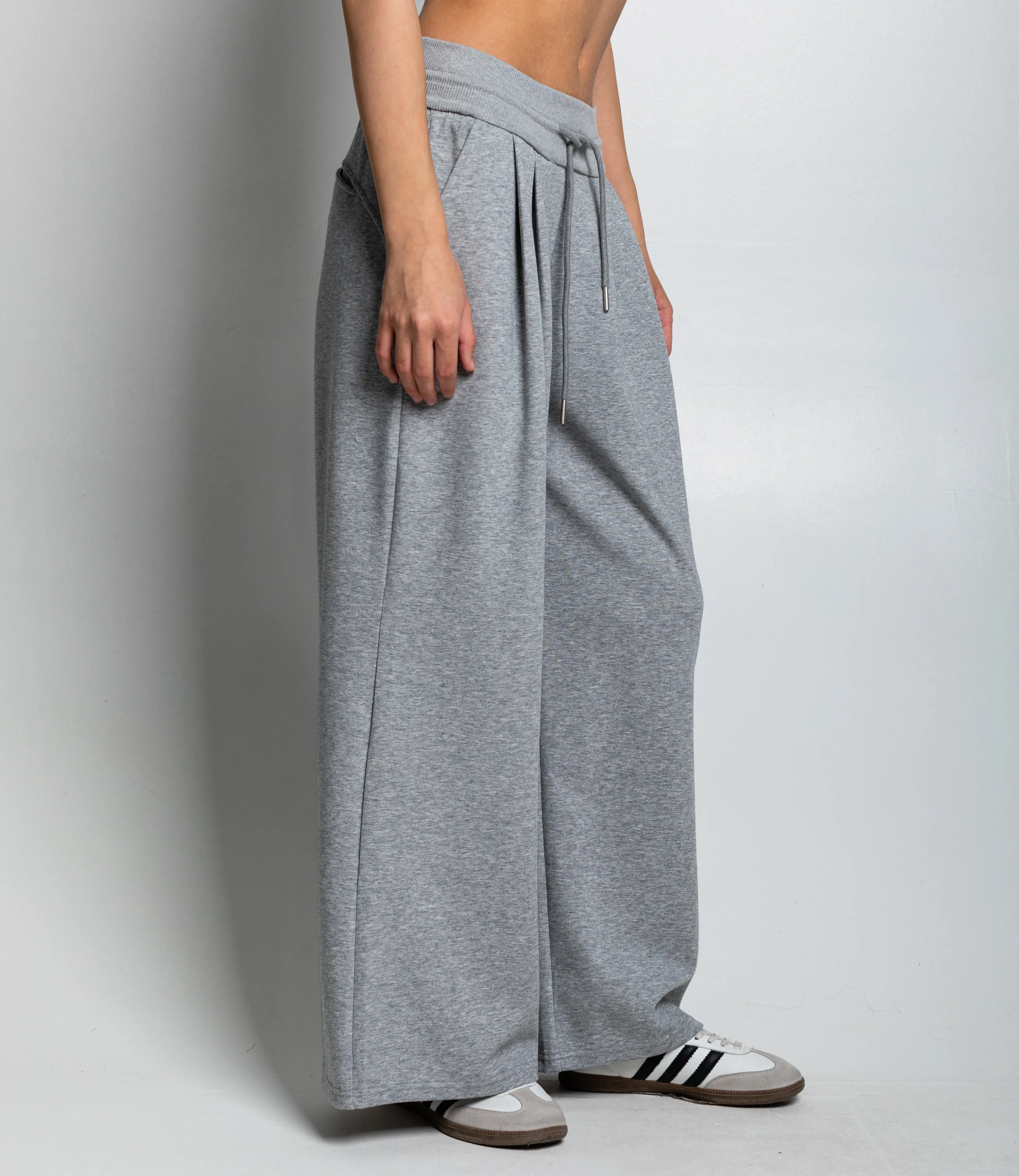 Спортивные брюки #КТ2526 (1), тёмно-серый меланж - фото 3