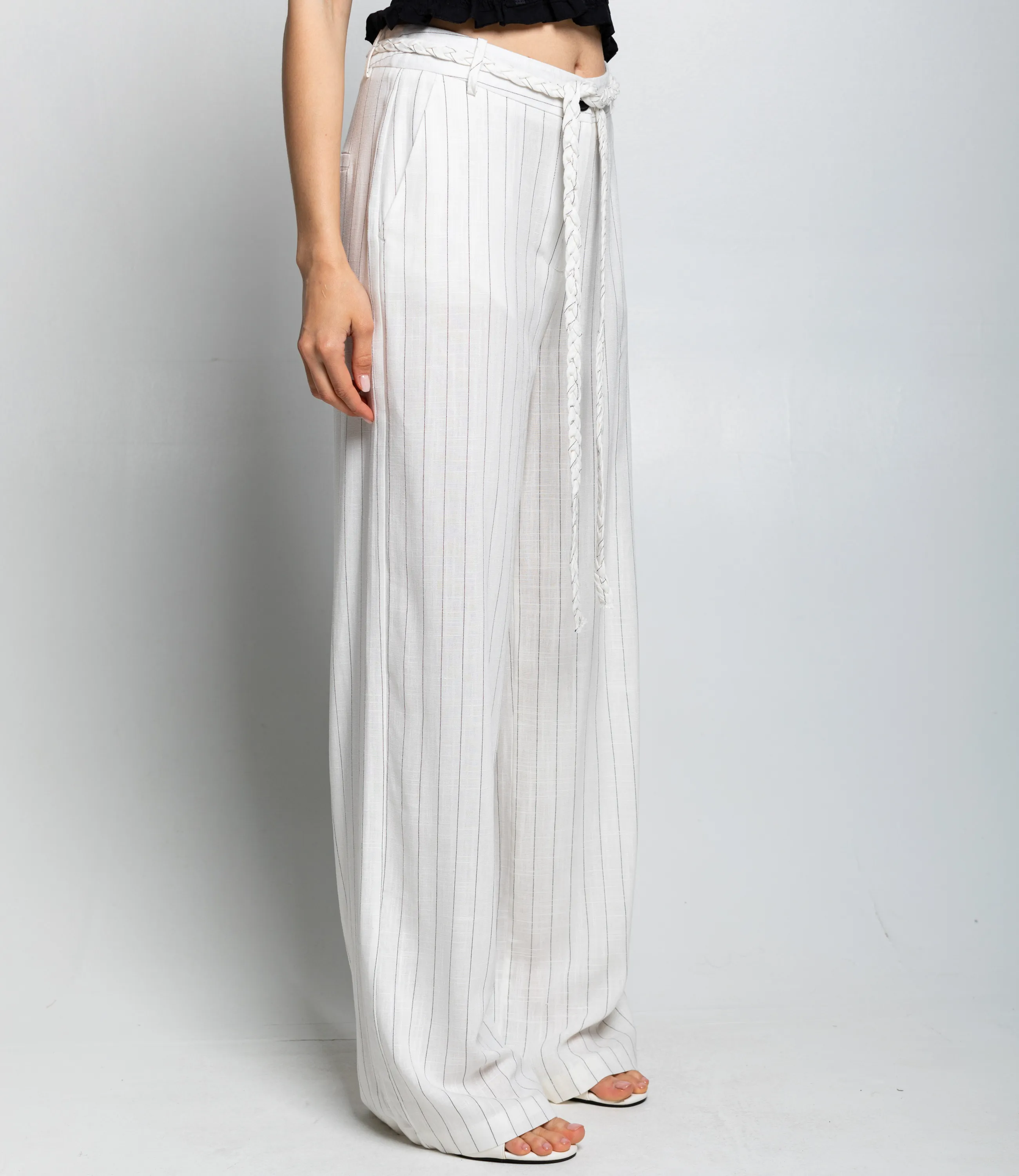 Брюки #ОКТ235001, белый - фото 3