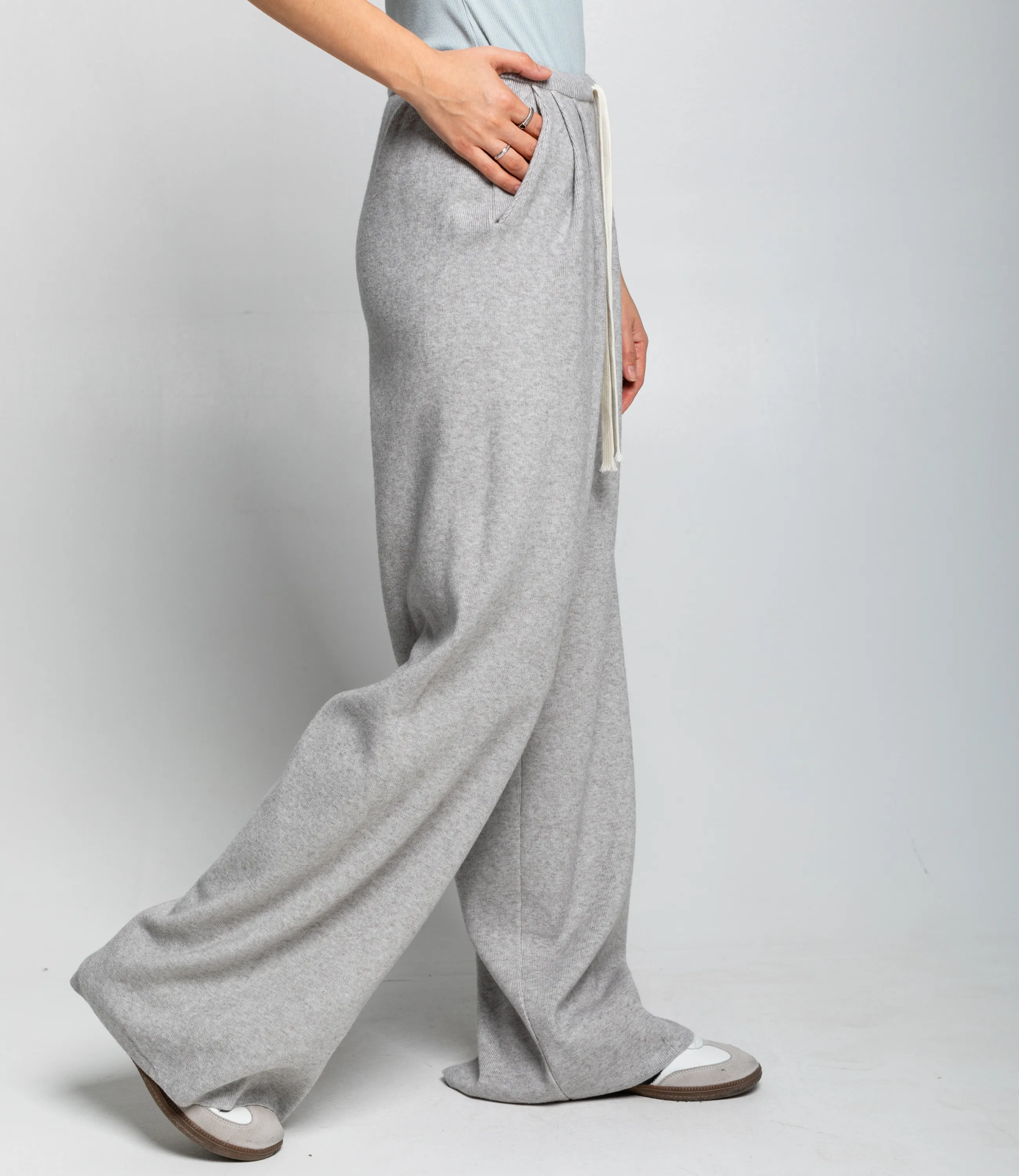 Брюки #КТ9663 (1), светло-серый - фото 3