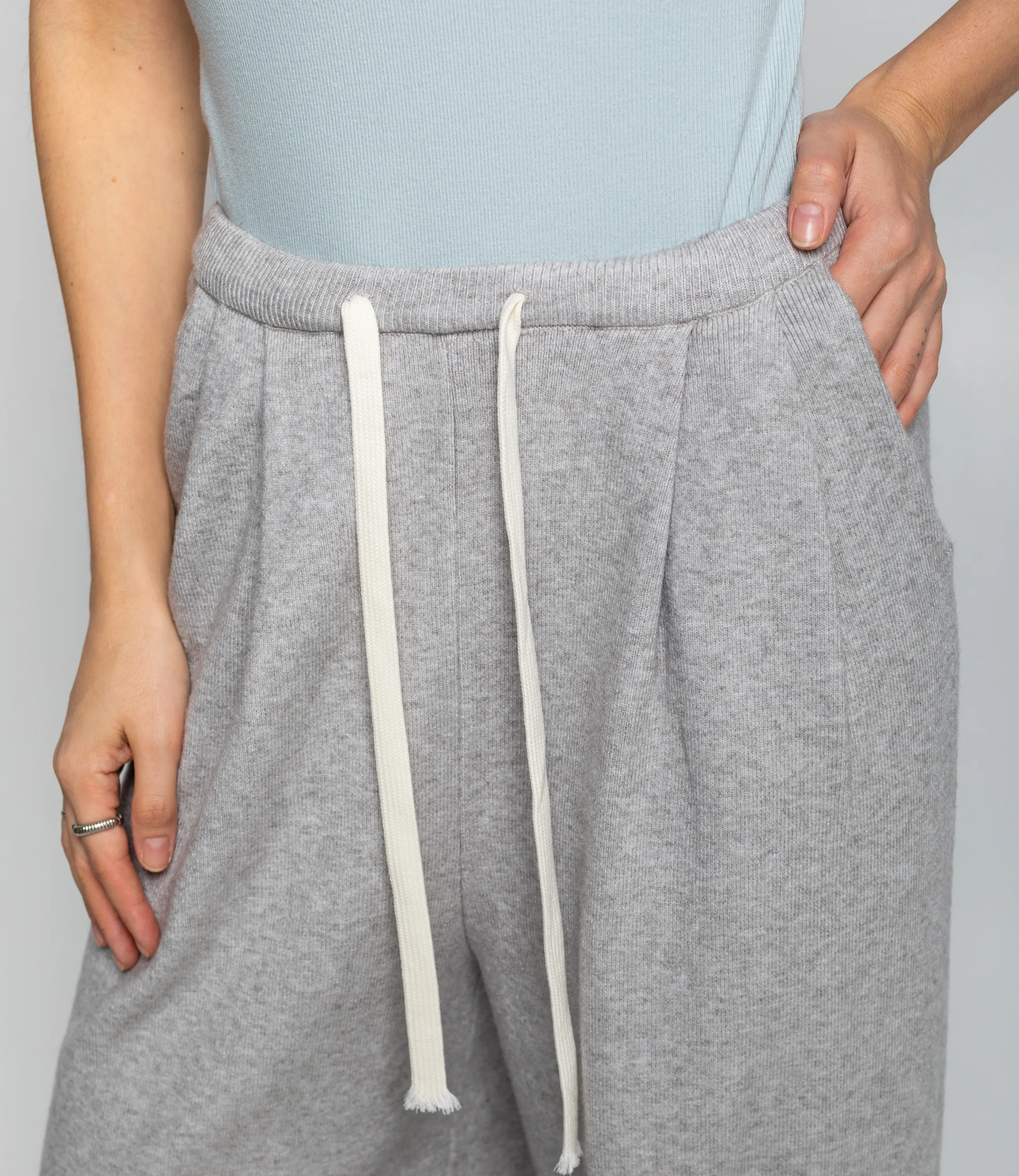 Брюки #КТ9663 (1), светло-серый - фото 5