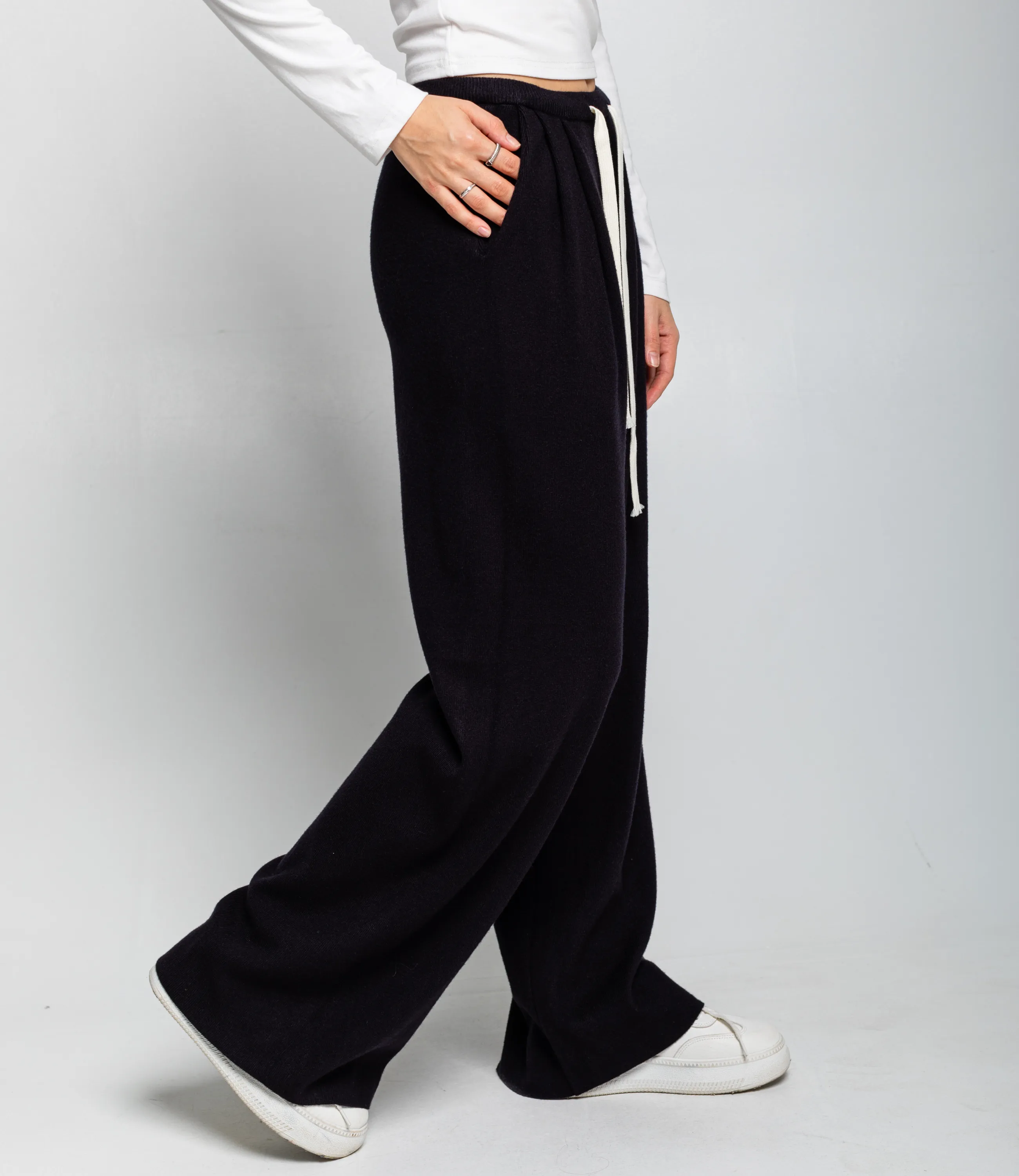 Брюки #КТ9663 (1), чёрный - фото 3