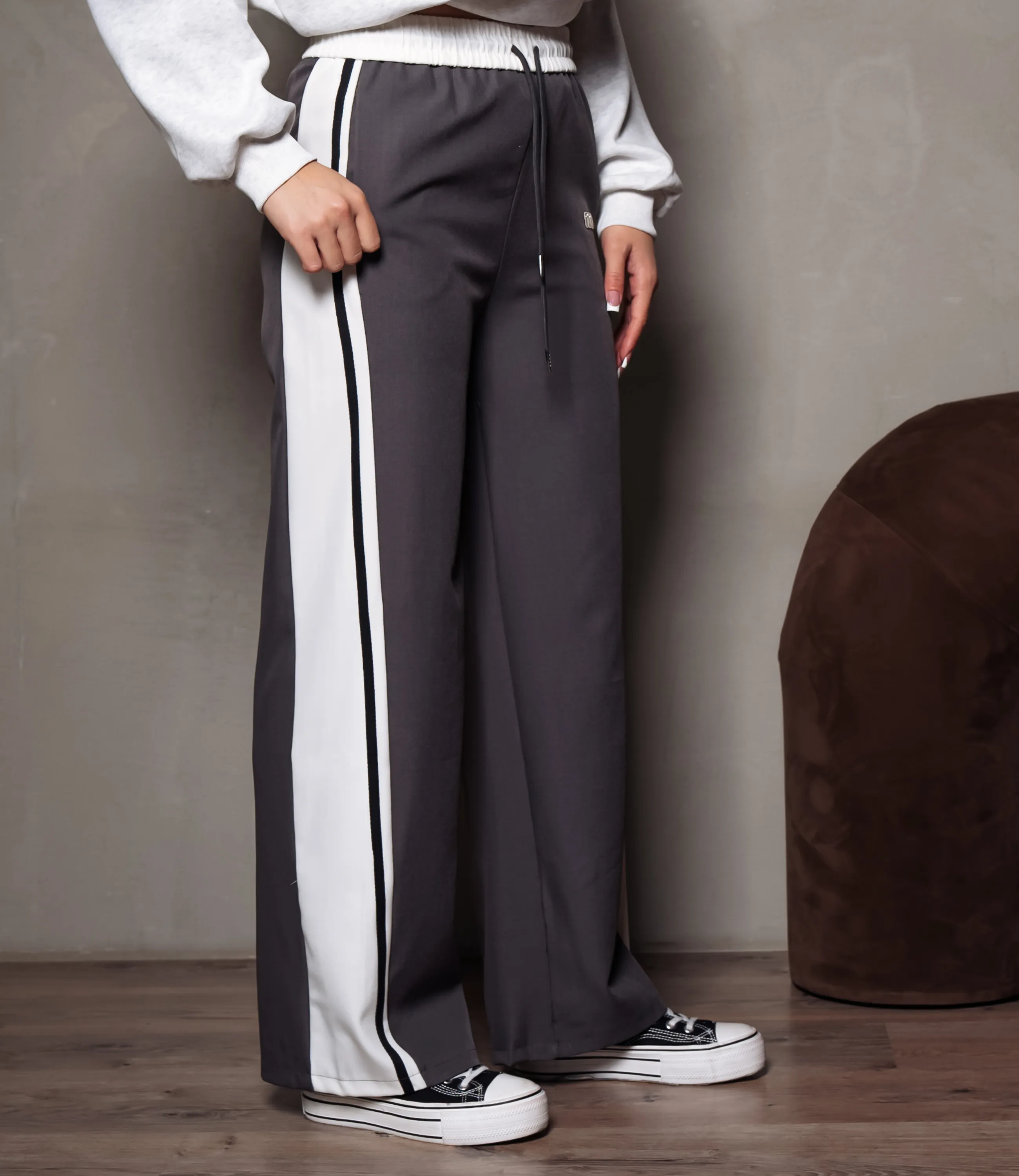 Брюки #КТ6817 (2), тёмно-серый - фото 3