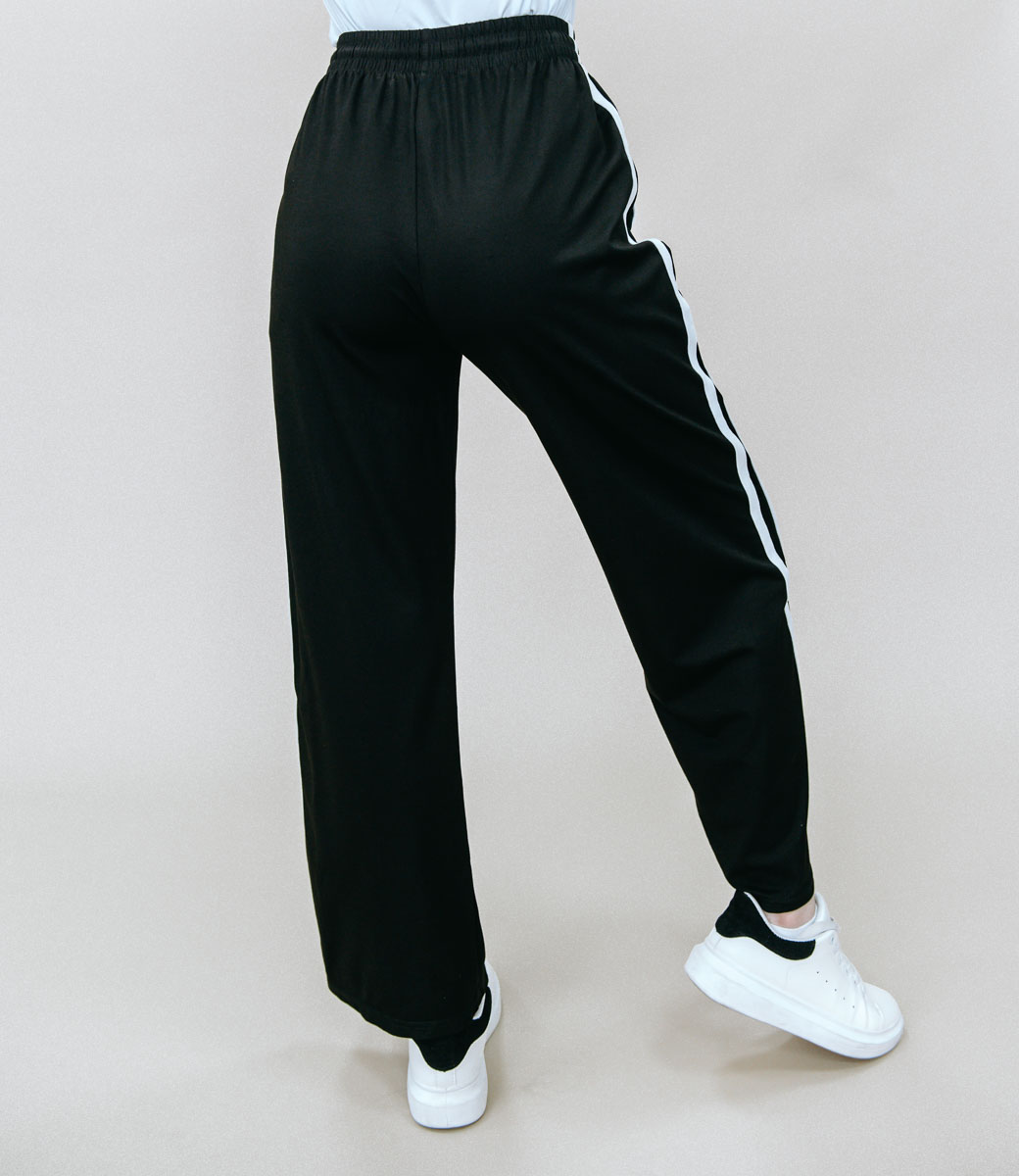 Спортивные брюки #801******, чёрный - фото 2
