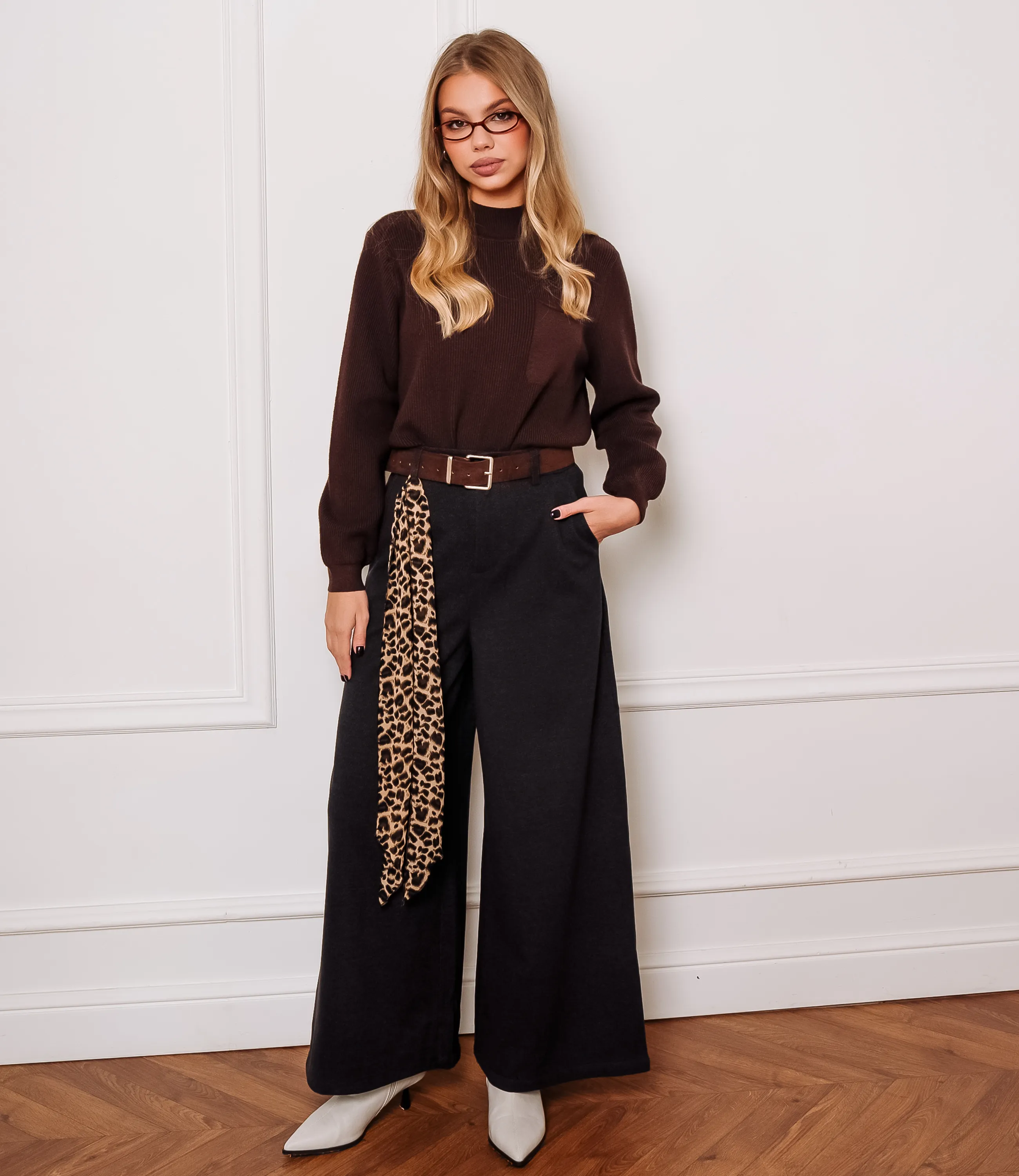 Брюки #КТ0930, графит - фото 1