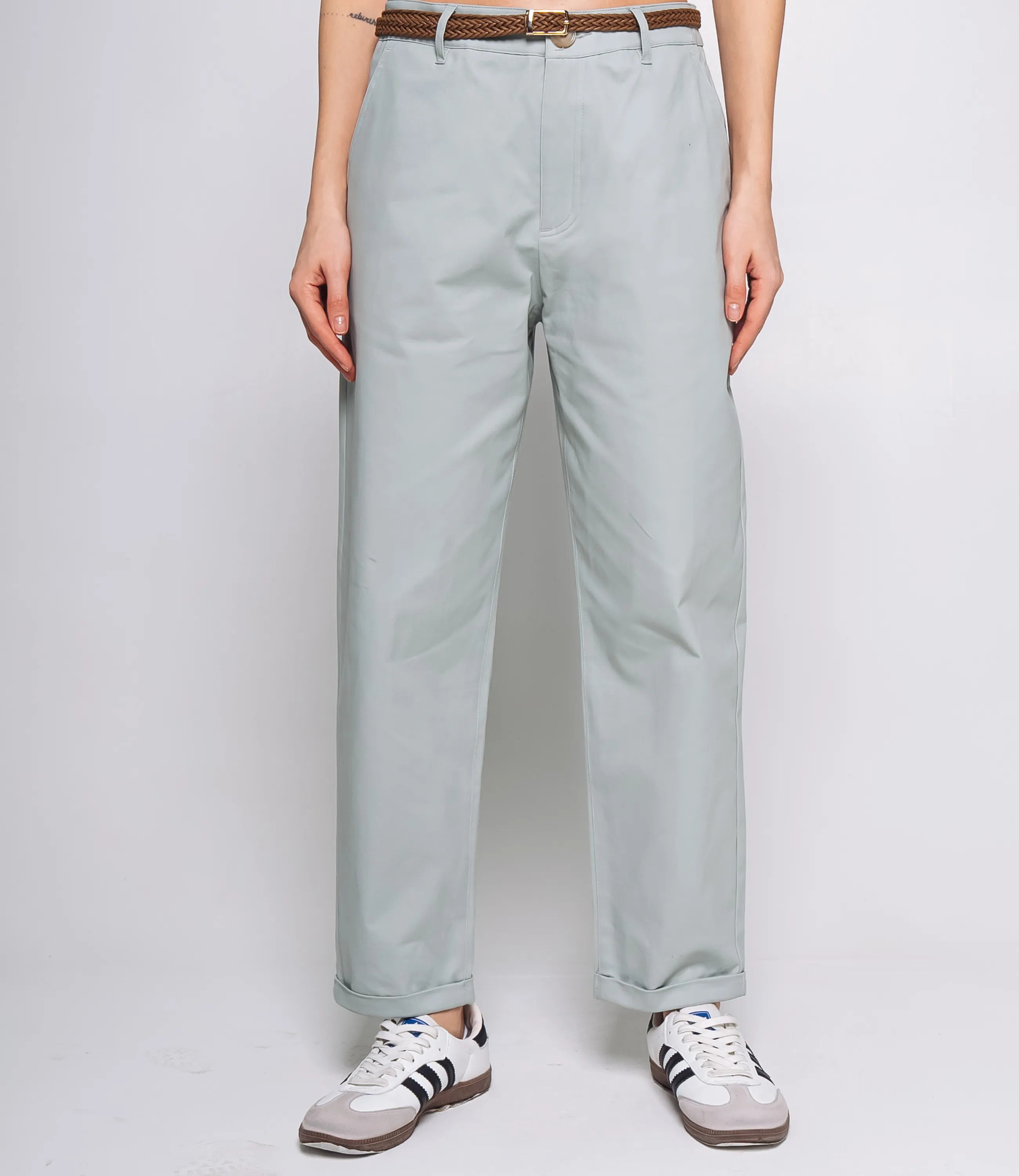 Брюки #ОКТ215001, ментоловый - фото 2