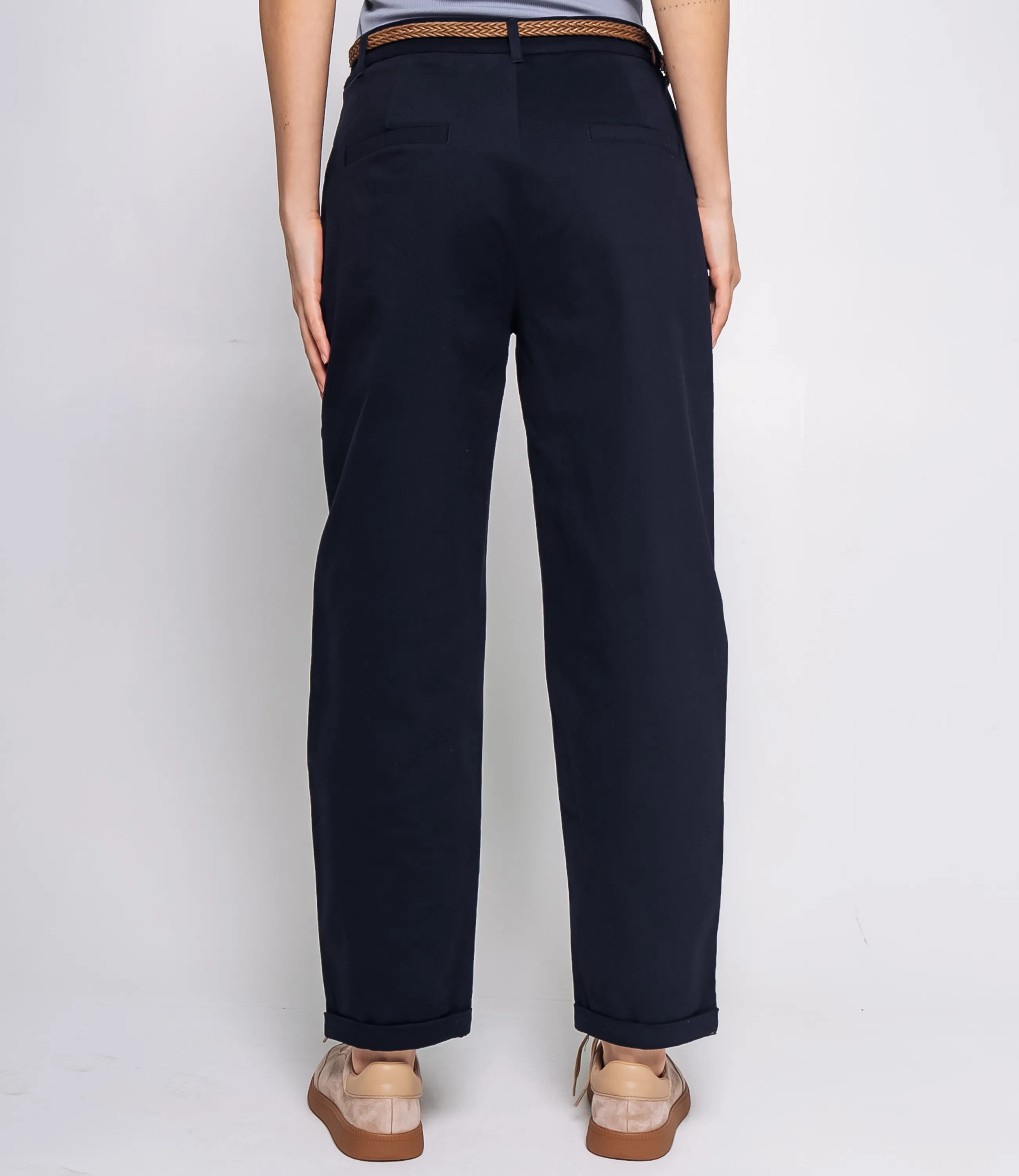 Брюки #ОКТ215001, тёмно-синий - фото 4